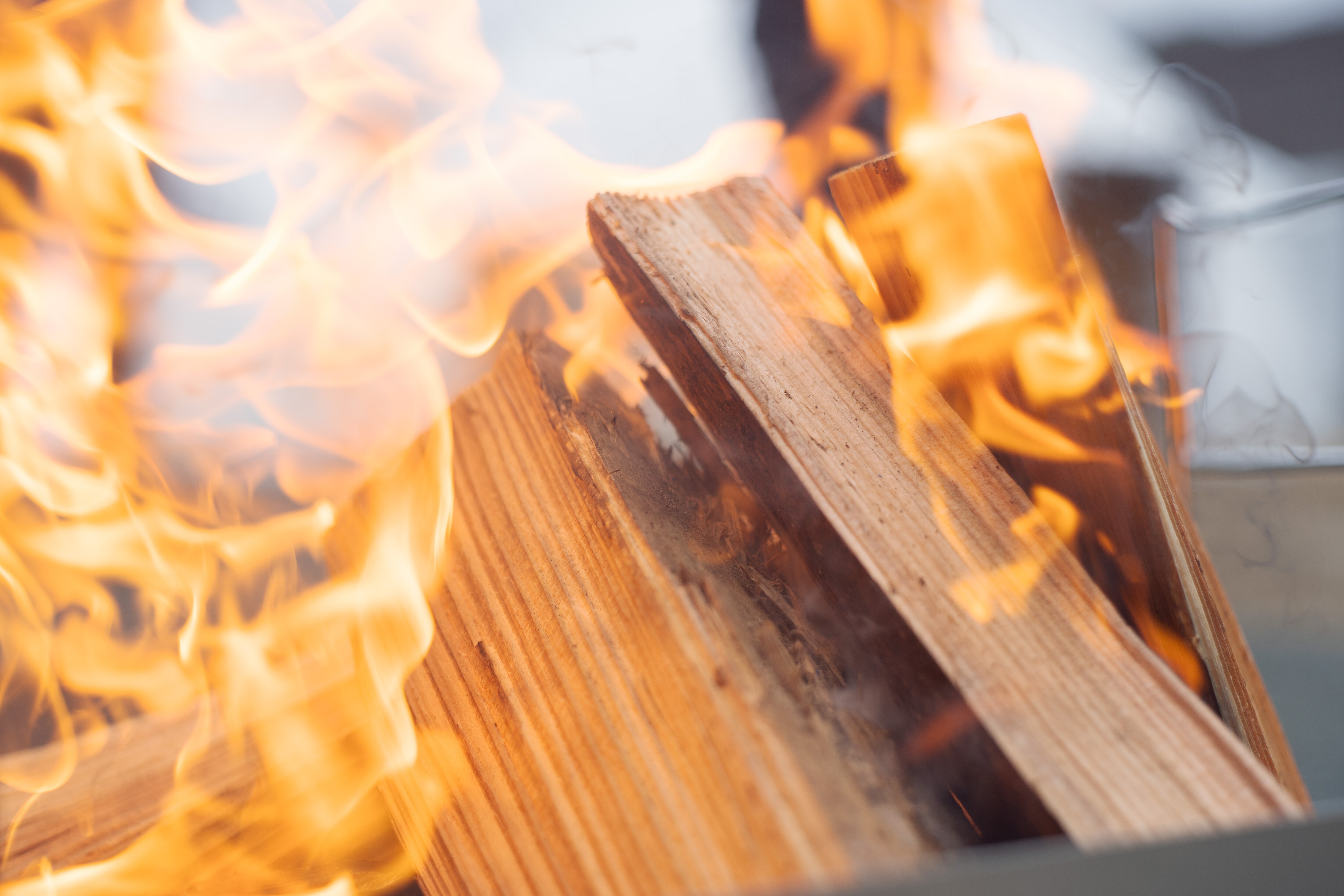 Use an axe to chop firewood and feel the sense of accomplishment of starting a fire.