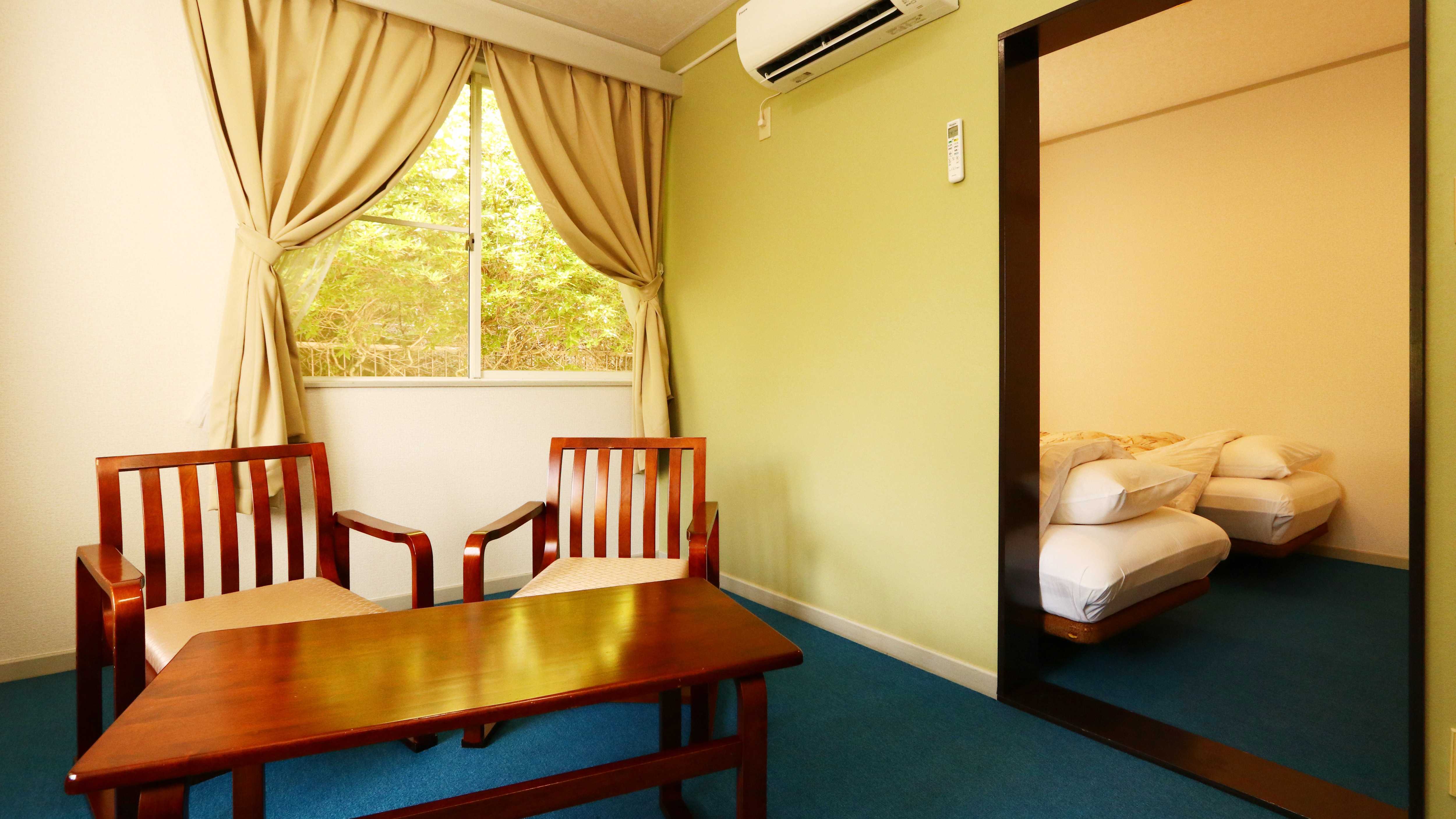 ห้องทวิน (ไม่มีวิว) ◆ ห้องราคาประหยัดที่สุดในโรงแรมของเรา