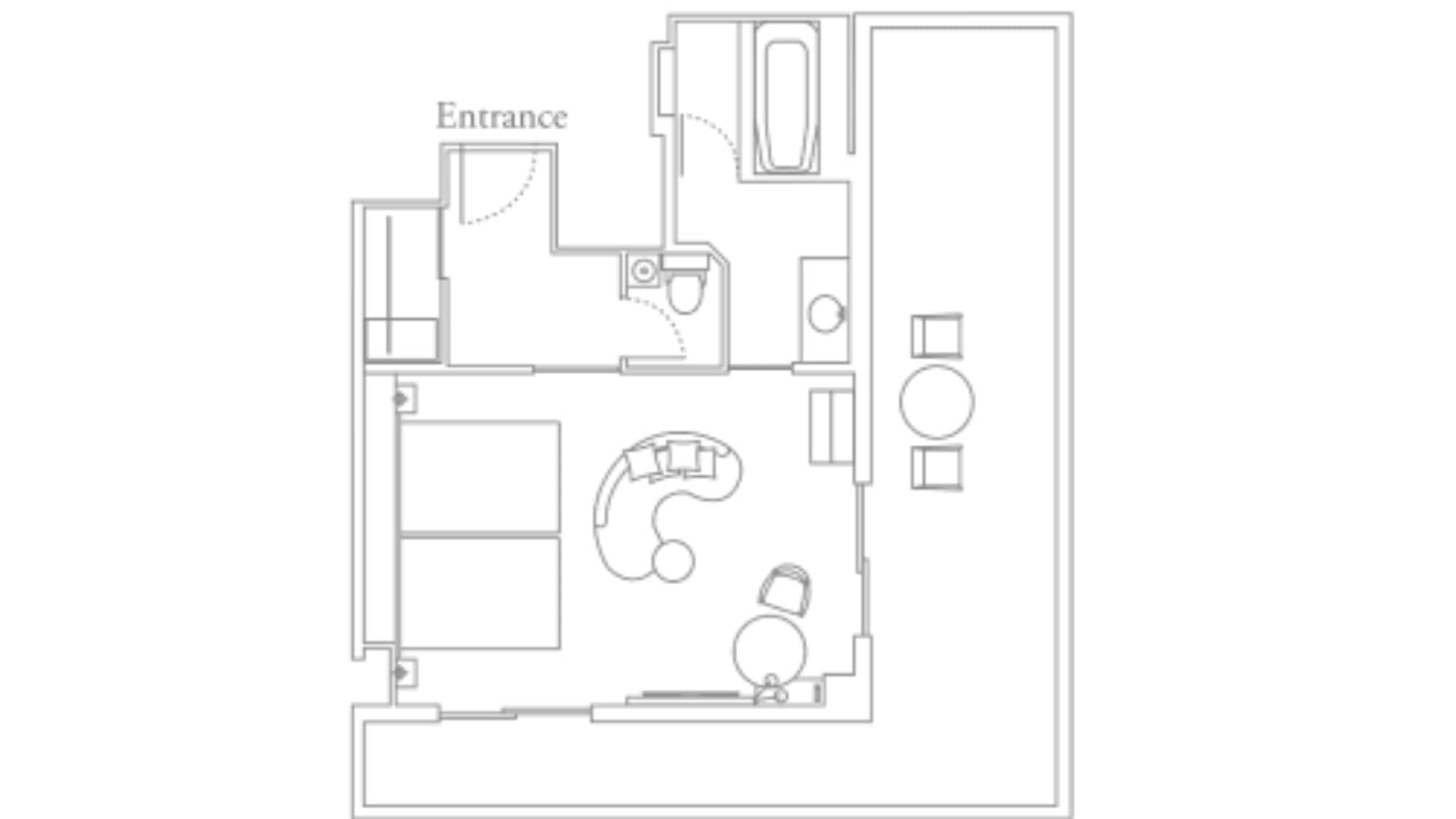 Junior Corner Suite South View