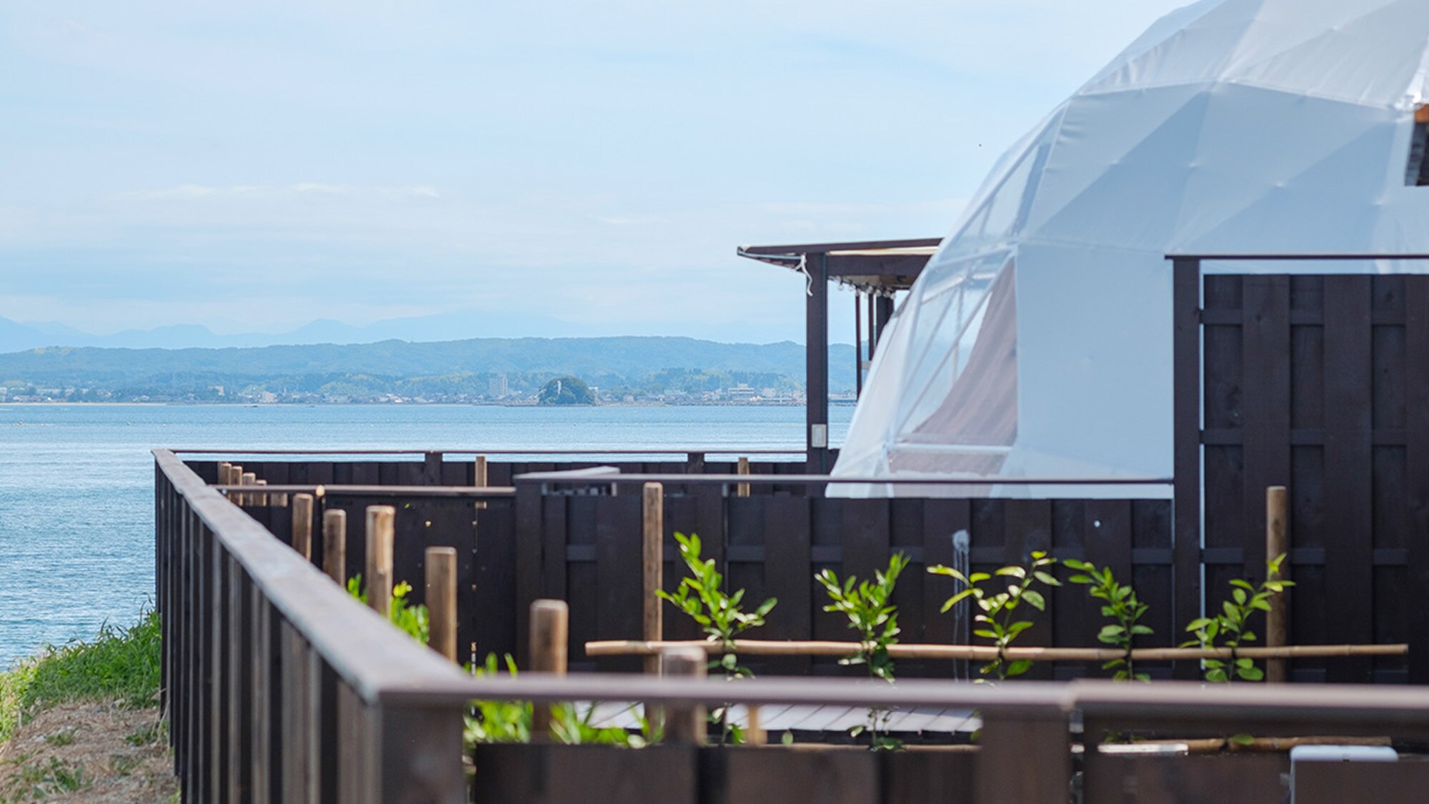 豪華露營套房 - 大海就在您面前！