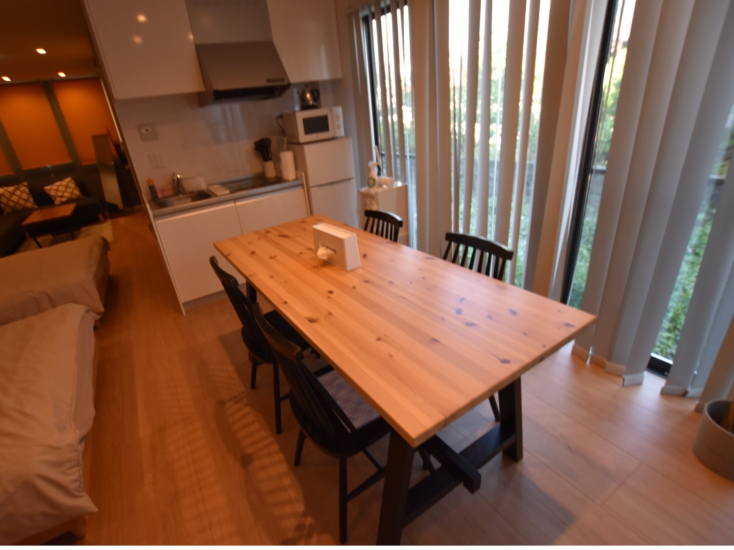 Kitchen and dining
