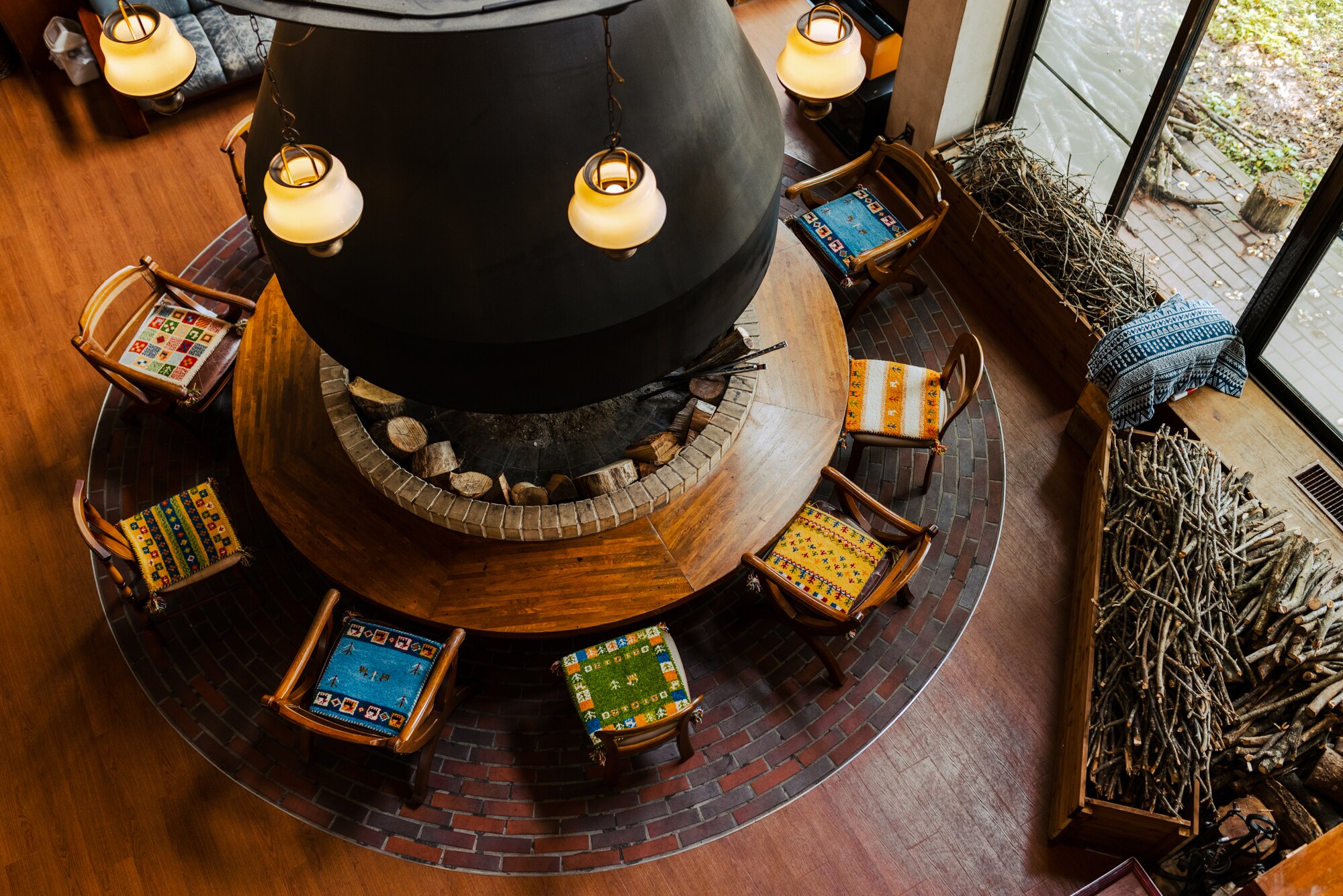 fireplace