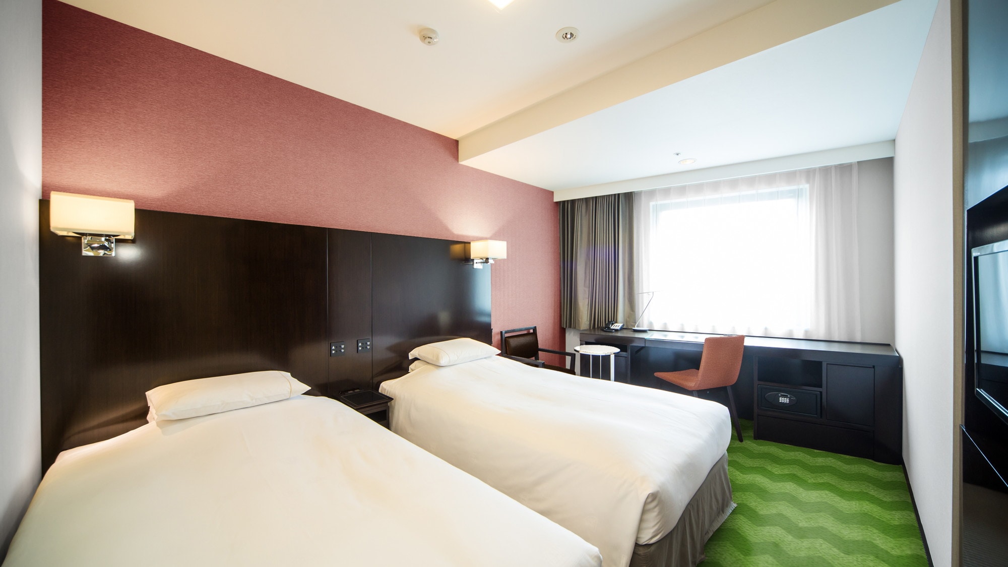 全新裝修標準雙床房 18.0㎡ 房間圖片