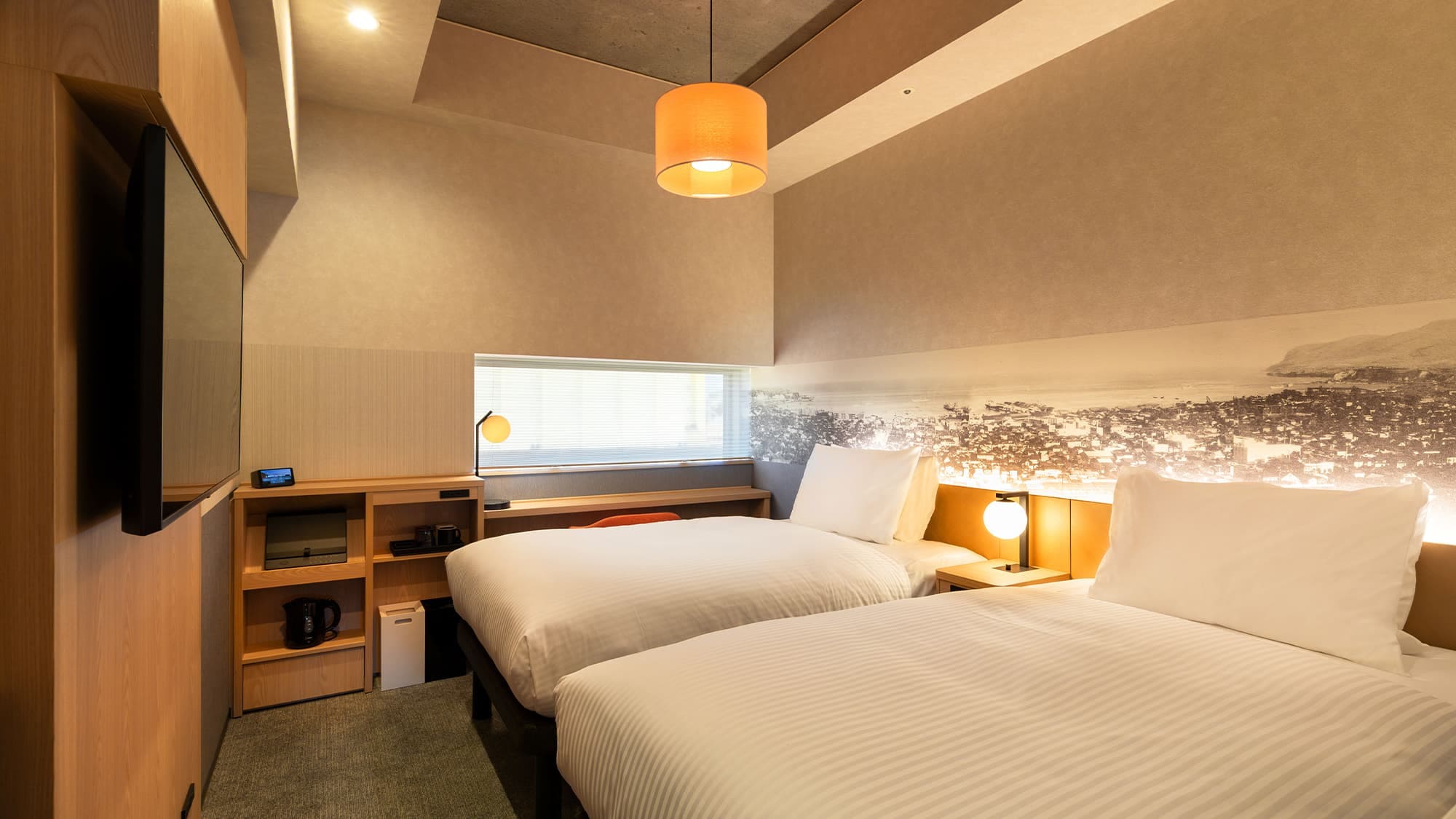 [Twin] 19-21 square meters / Rooms that meet a wide range of needs, such as sightseeing with friends or couples