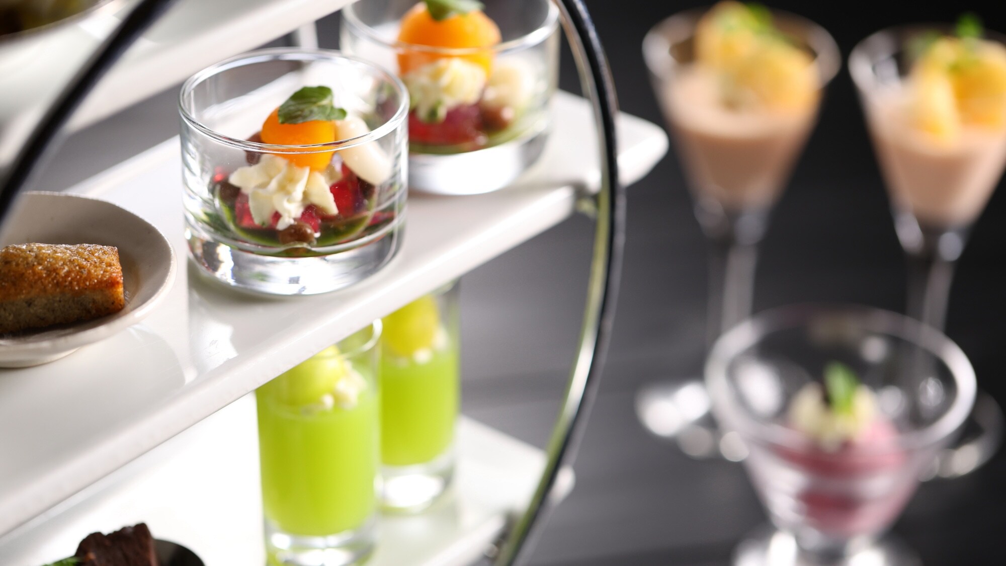 [Menu Musim Panas] Manisan berbahan dasar buah - Kitano Kaze Saryo Dessert Amuse-bouche