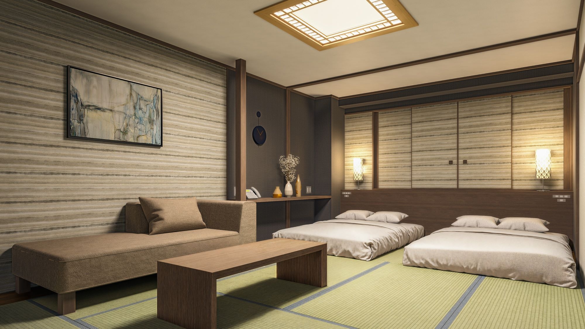 [Renewal scheduled for November 2025] Japanese-style bedroom / 12 tatami mats (33 m²)
