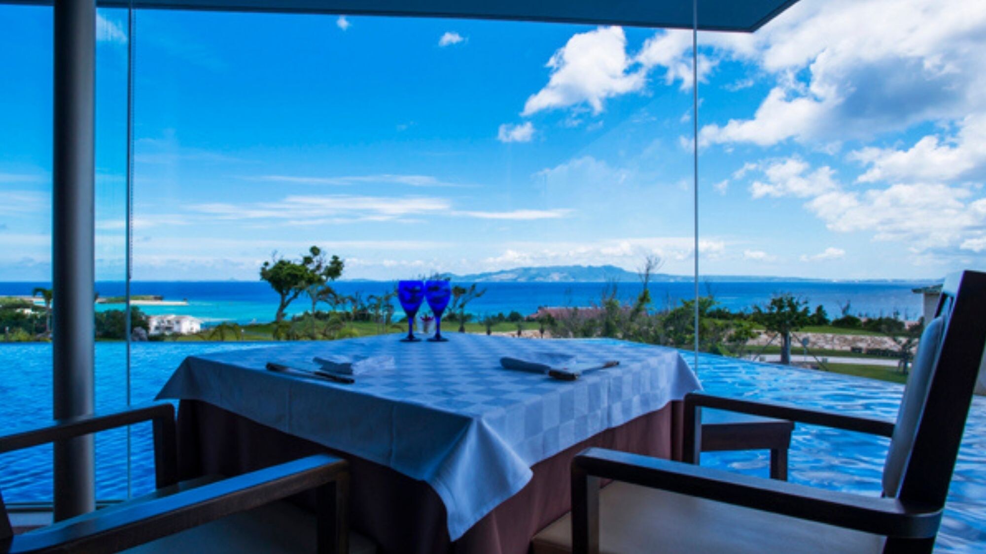 The endless blue will fill your heart.