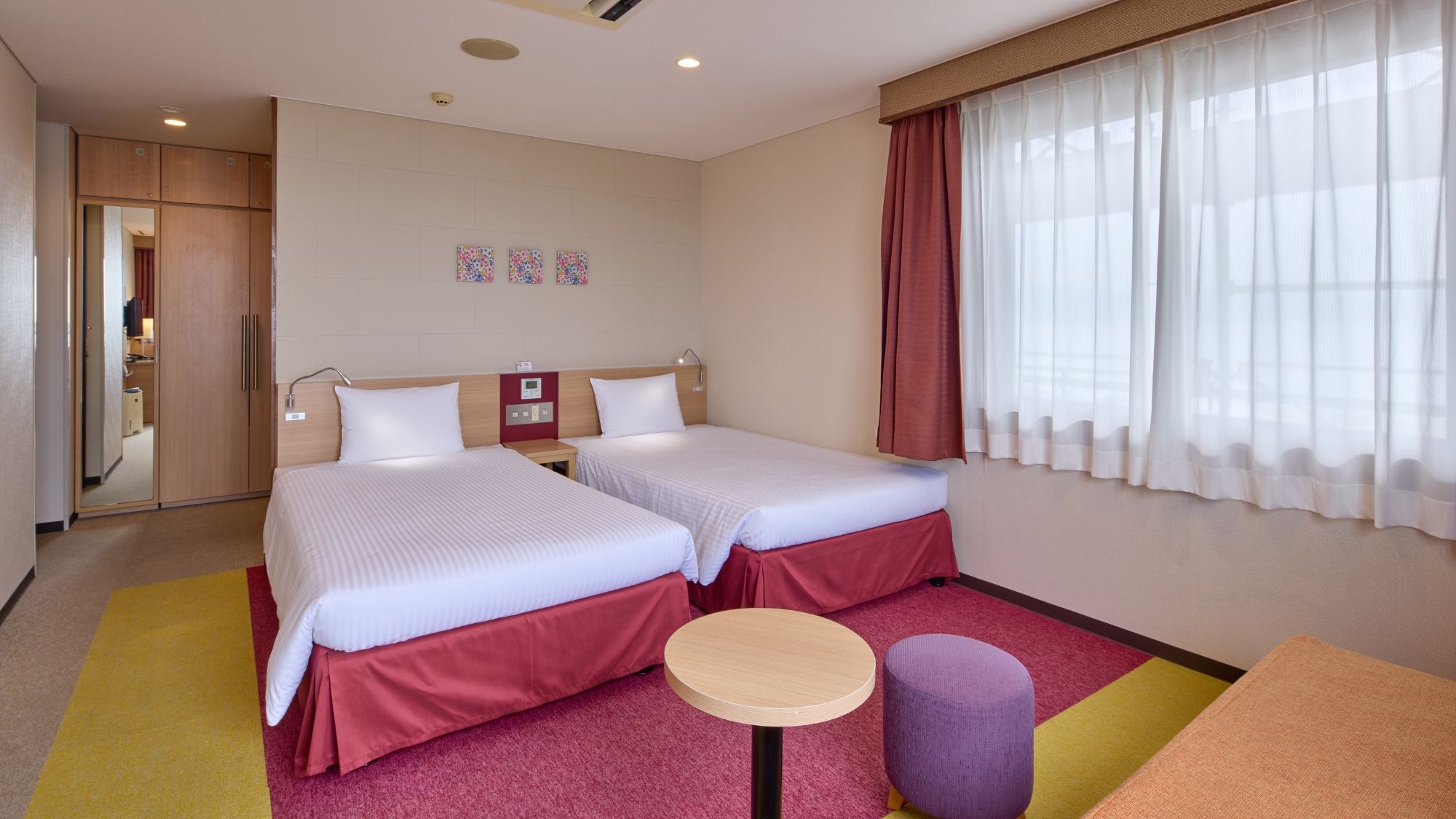 [Menara Utama] Kamar Deluxe Ocean/Sudut dengan banyak ruang dan pemandangan Teluk Nago.