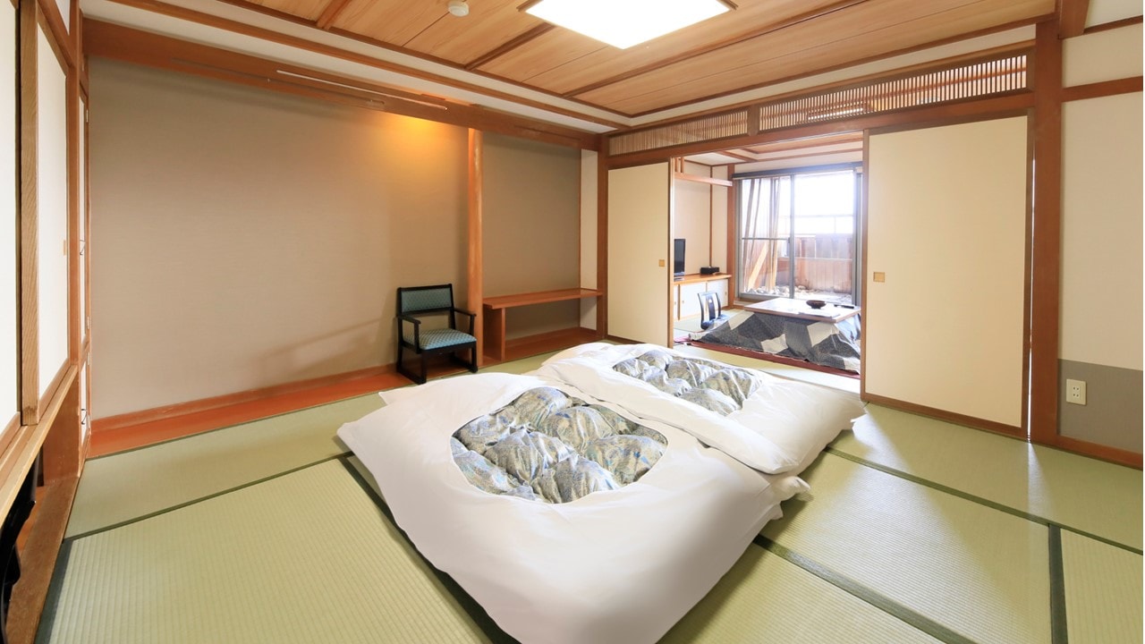 [◇富士山侧◇] 带露天浴池的大房间