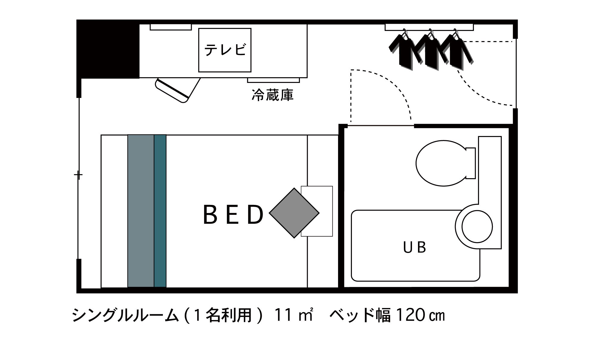 ◇ Single room ◇ Floor plan