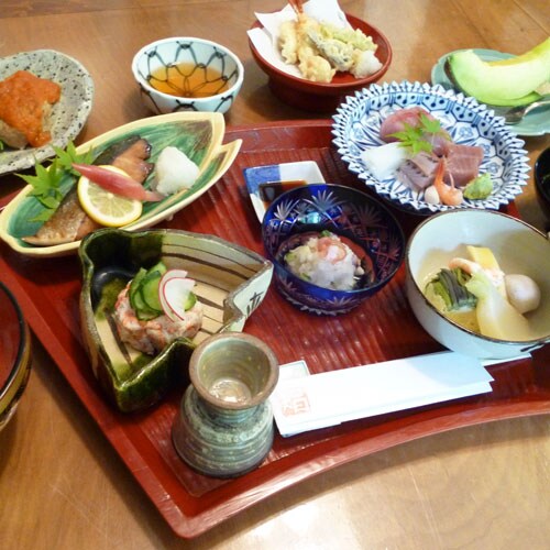 * [Supper example] Kaiseki cuisine where you can enjoy the taste with your eyes and tongue