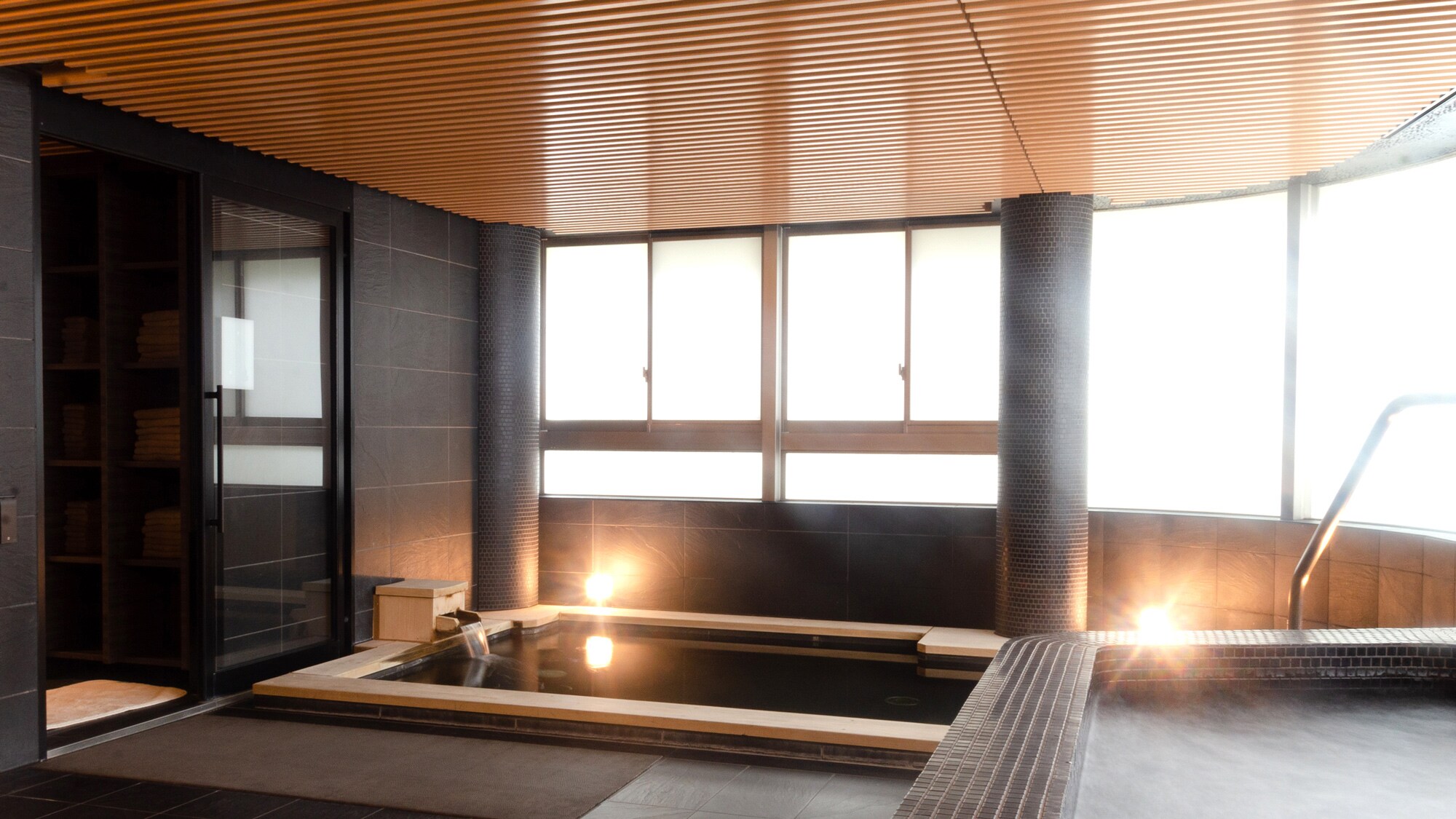 Large communal bath