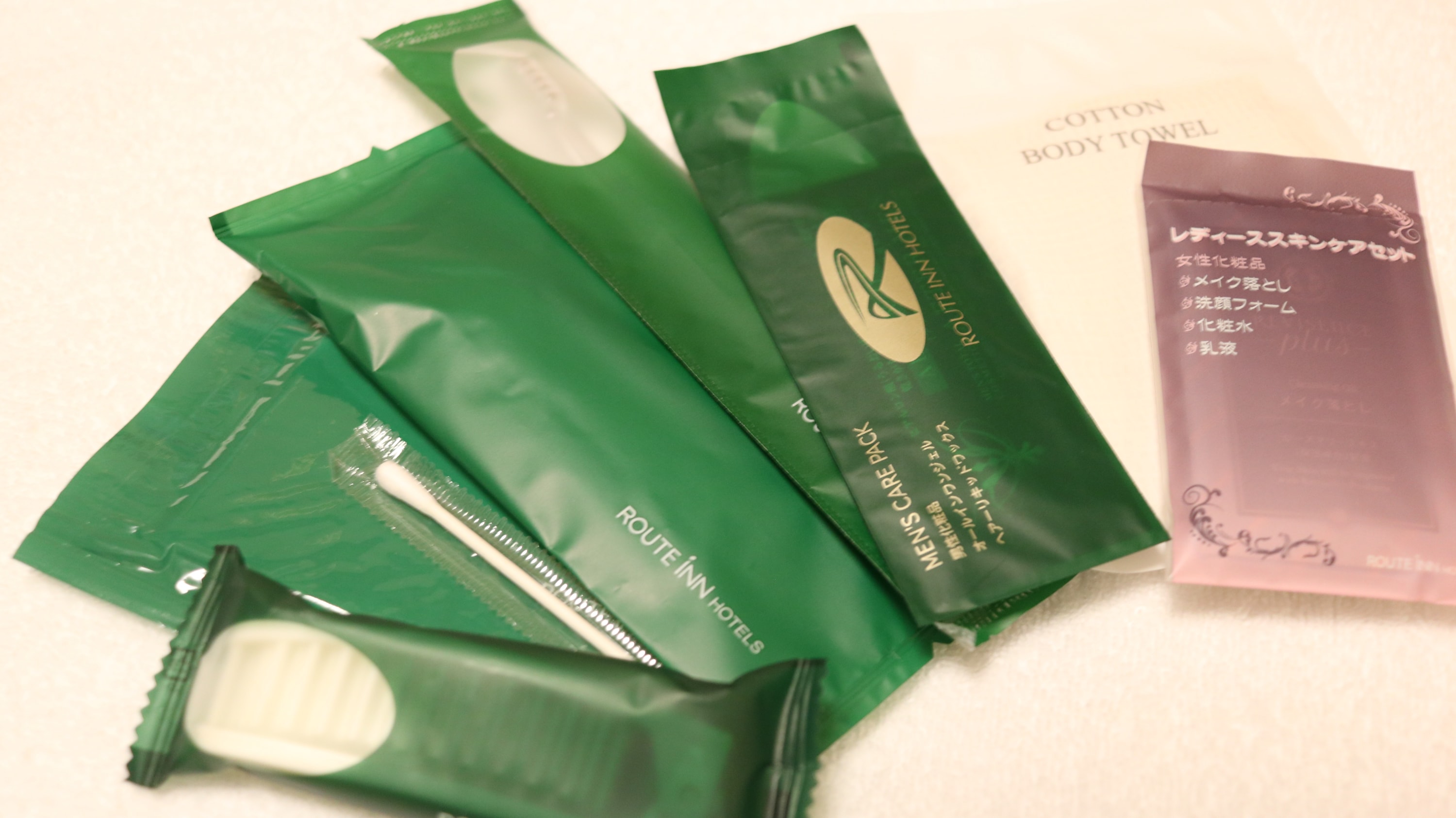 Comfort room amenities