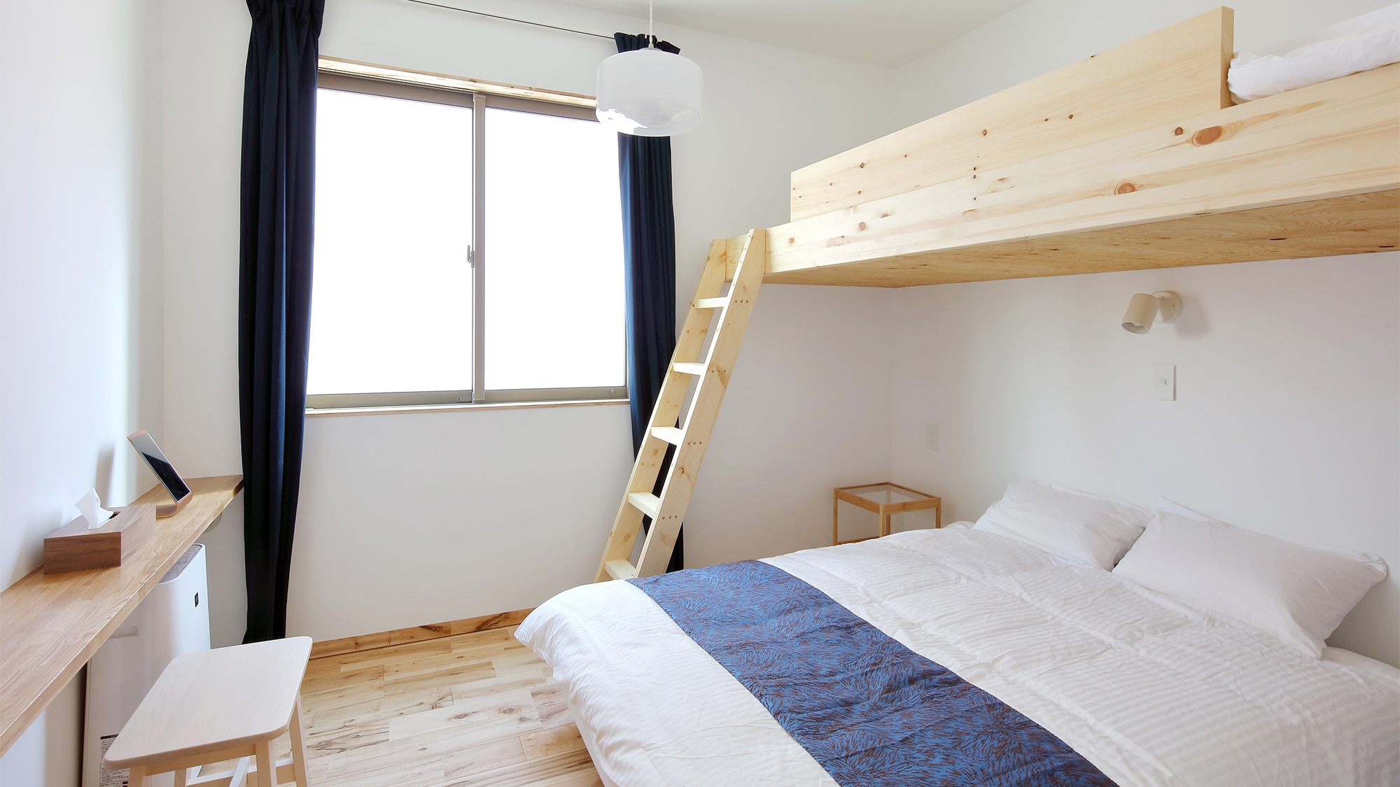 ・ [Double room with loft] Recommended for those who want to emphasize a sense of privacy