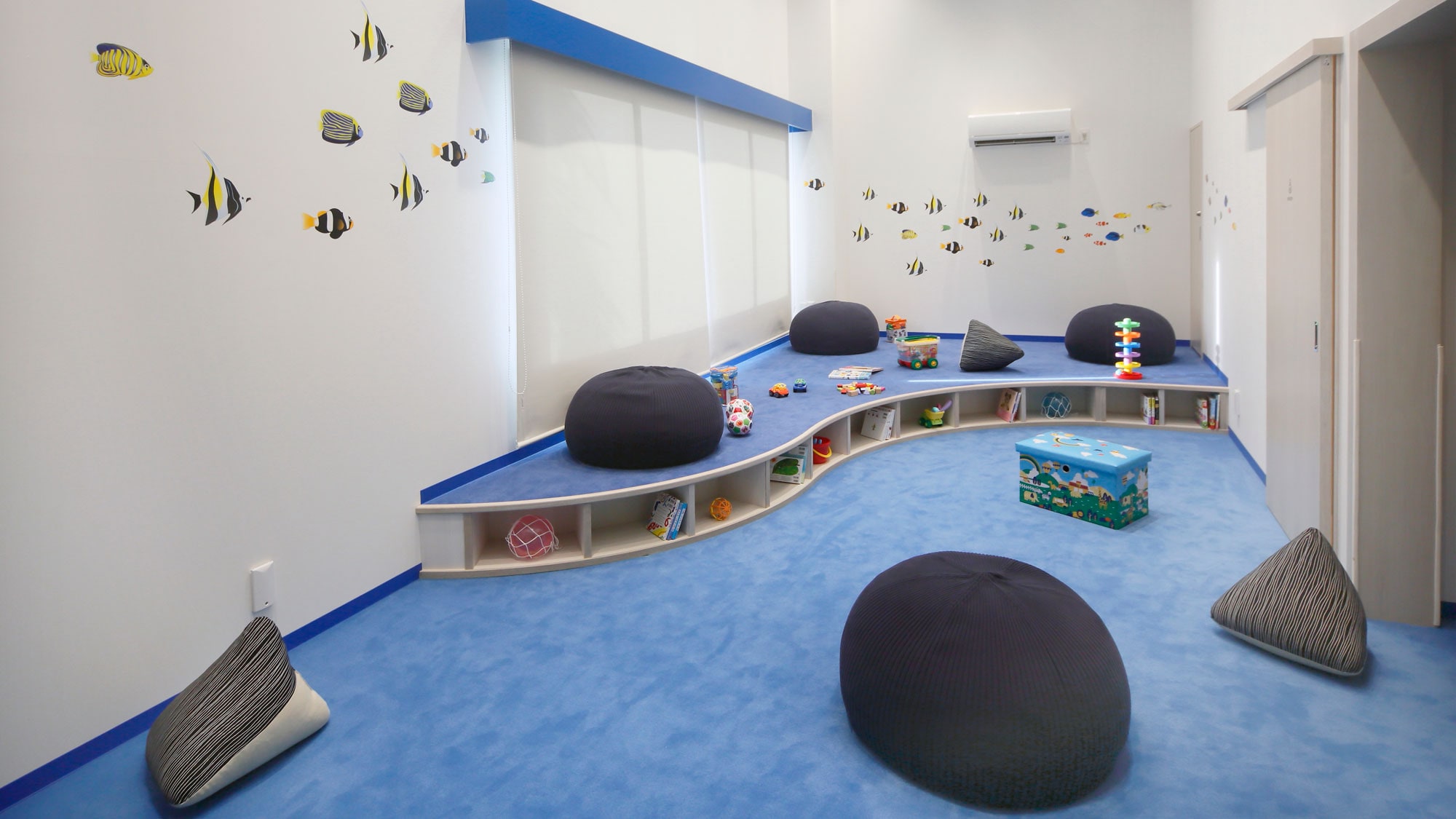 [Main Building/Kids Space] Established on the 1st floor of the main building. We have a wide variety of playground equipment for children to enjoy.