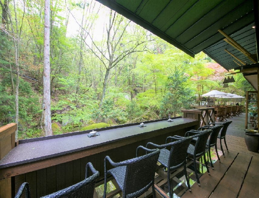 Ryo-an Terrace Fresh Greenery