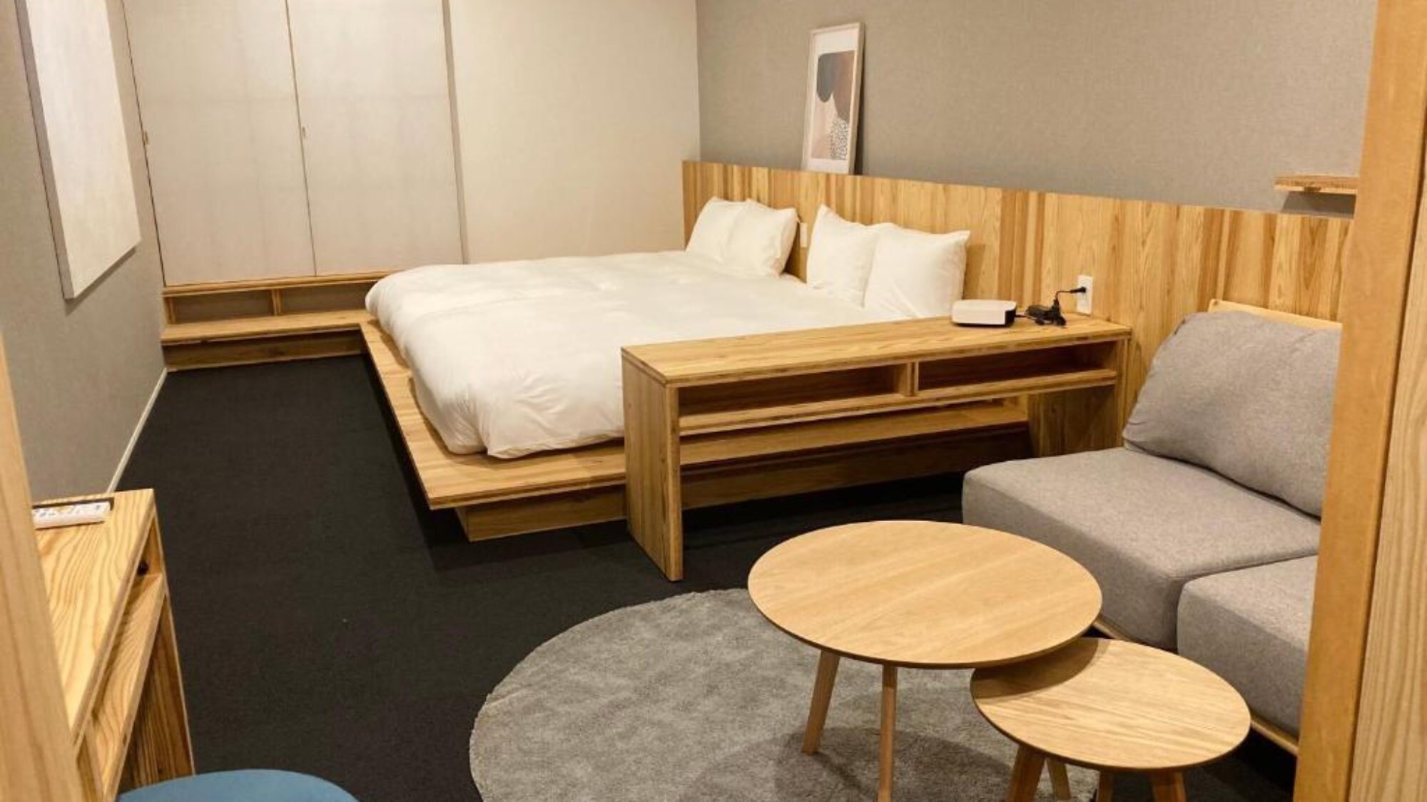 ・[Deluxe Twin Annex] Room with 2 double beds and sofa
