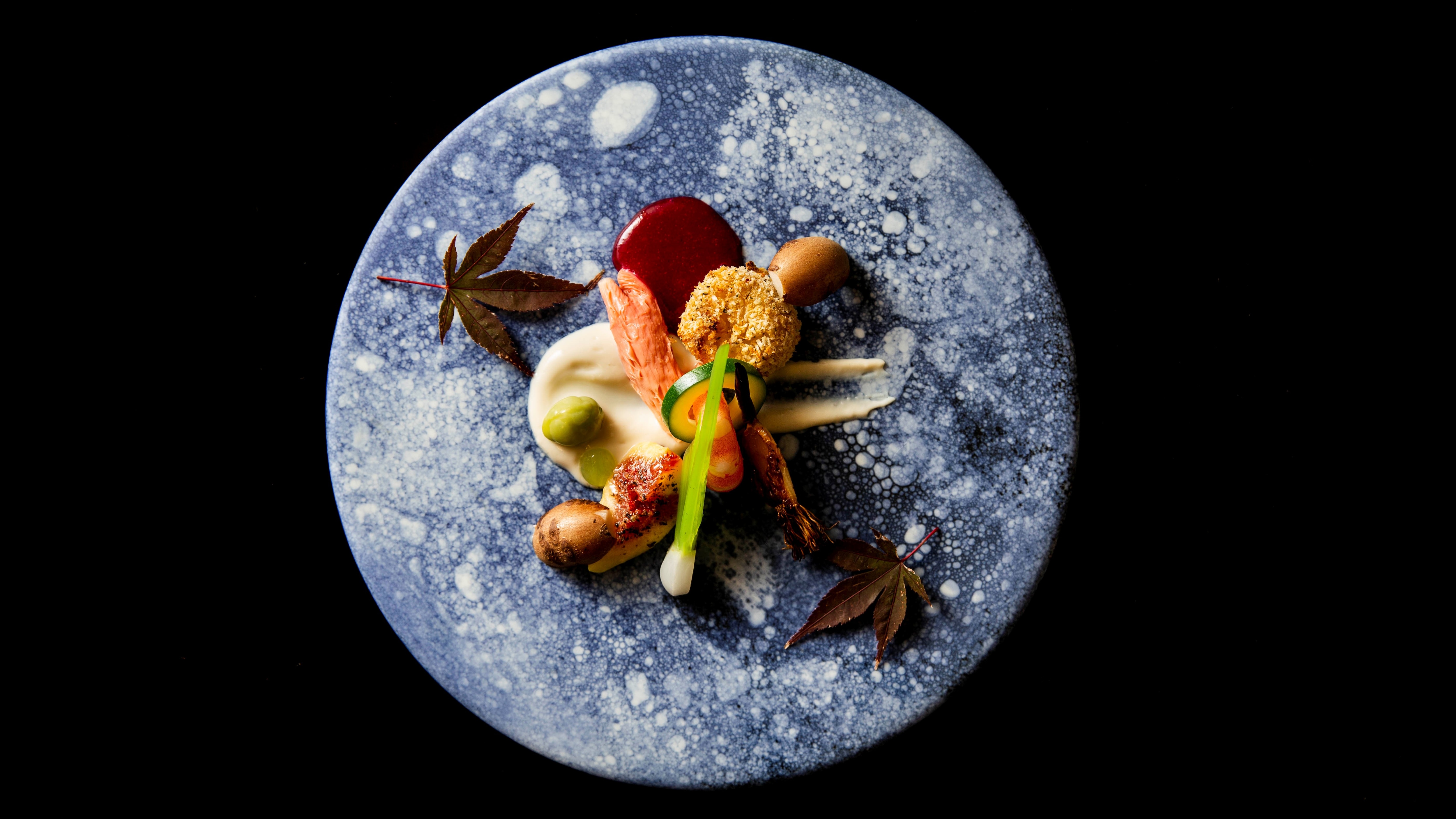 ตัวอย่างของ Suimeiso kaiseki cuisine