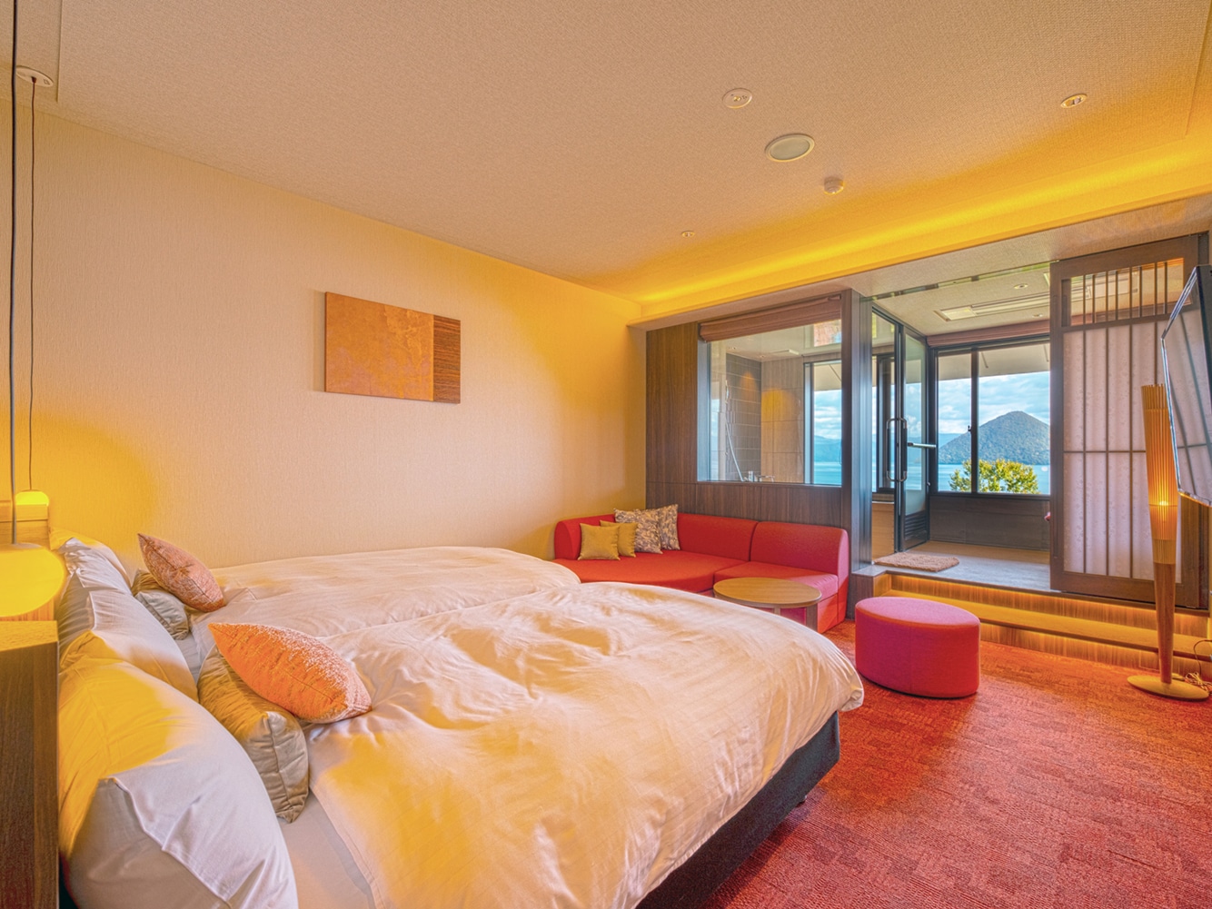 Western-style twin room