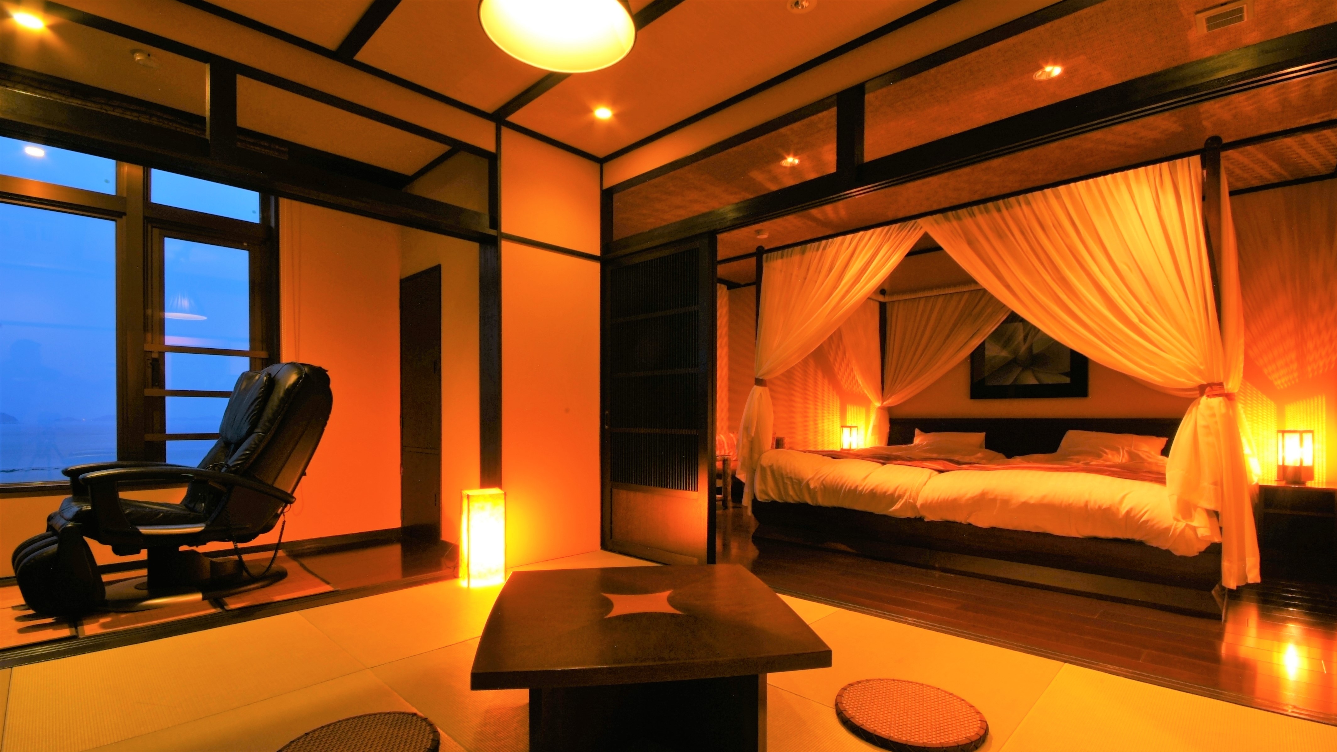 [Design room with canopy] Unam / Japanese and Western rooms