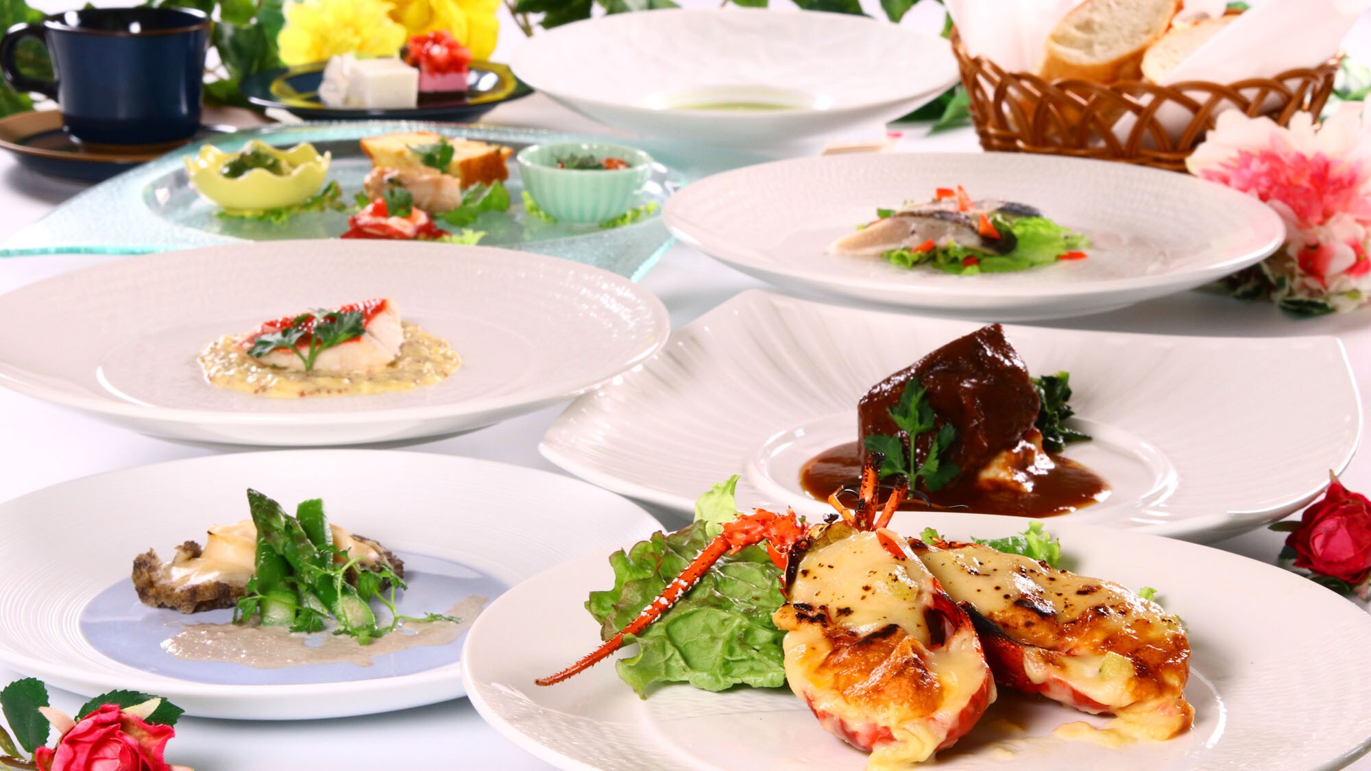 ★★★Hidangan istimewa dengan lobster berduri