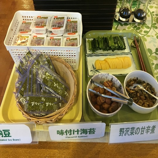 ◆ 配飯（信州特產“野澤菜”）