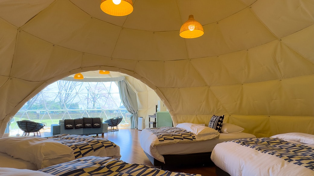 [Cho phép mang theo vật nuôi] Twin Dome