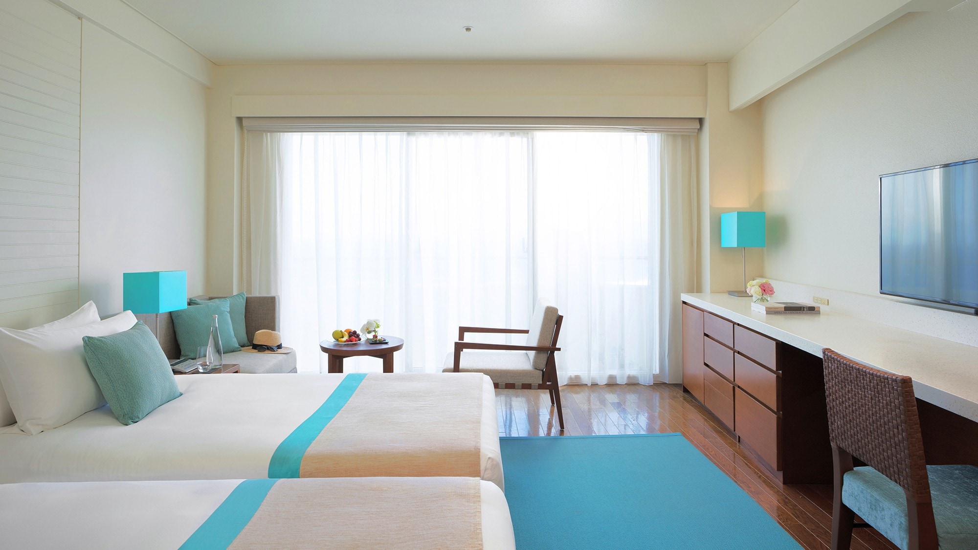 Twin klasik dengan akses club lounge