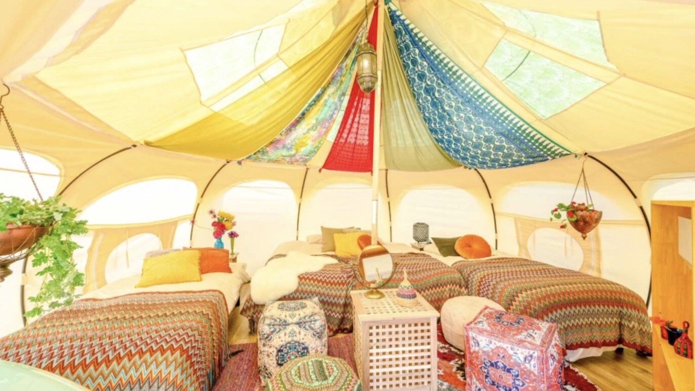 6m Lotus Bell Tent (Maximum 6 people) Dogs not allowed