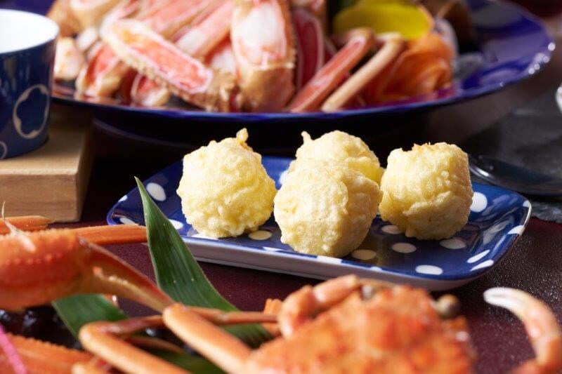 เมนูพิเศษของอุมิโนะโอโตะ★ปูชุบแป้งทอด