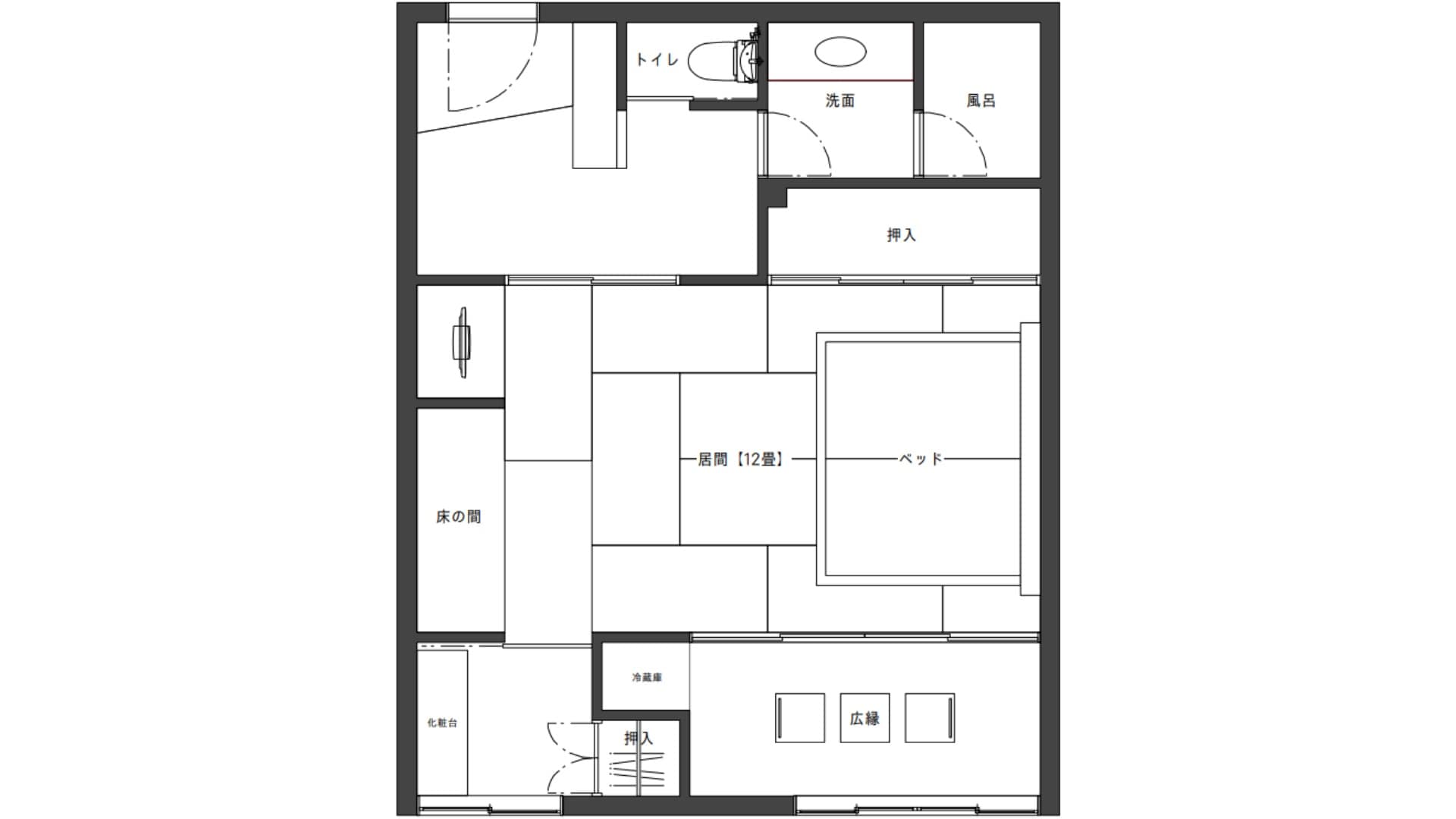 Room 401 floor plan