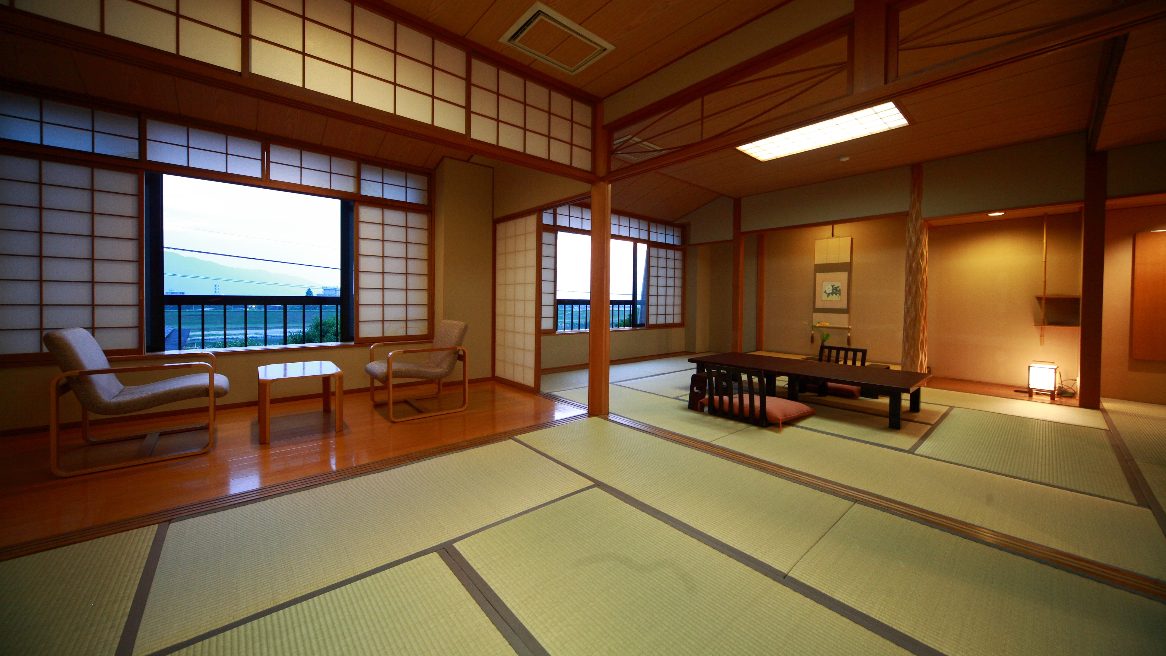 Japanese-style room 2 rooms (12 tatami mats + 8 tatami mats)