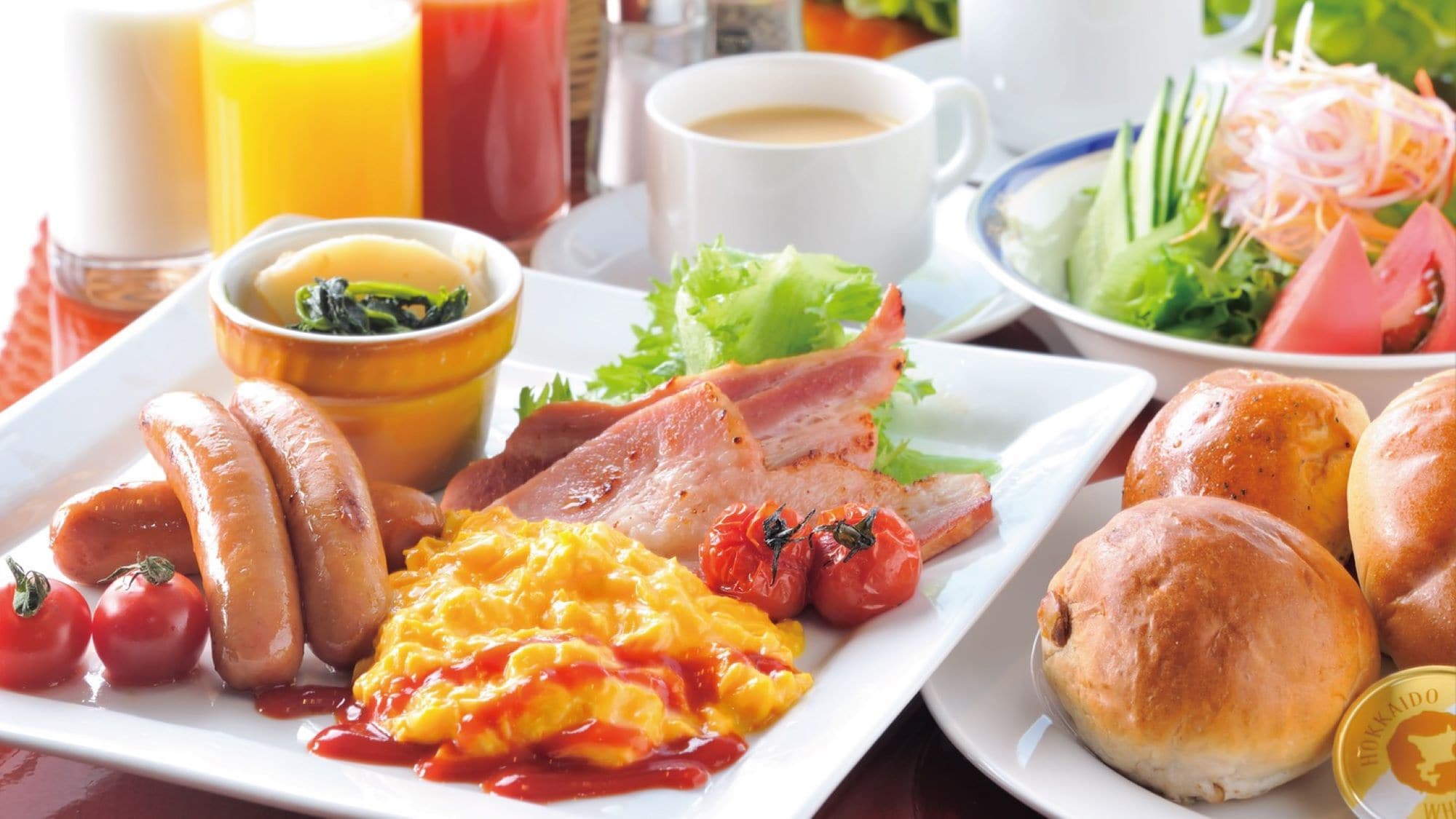 [Breakfast buffet]