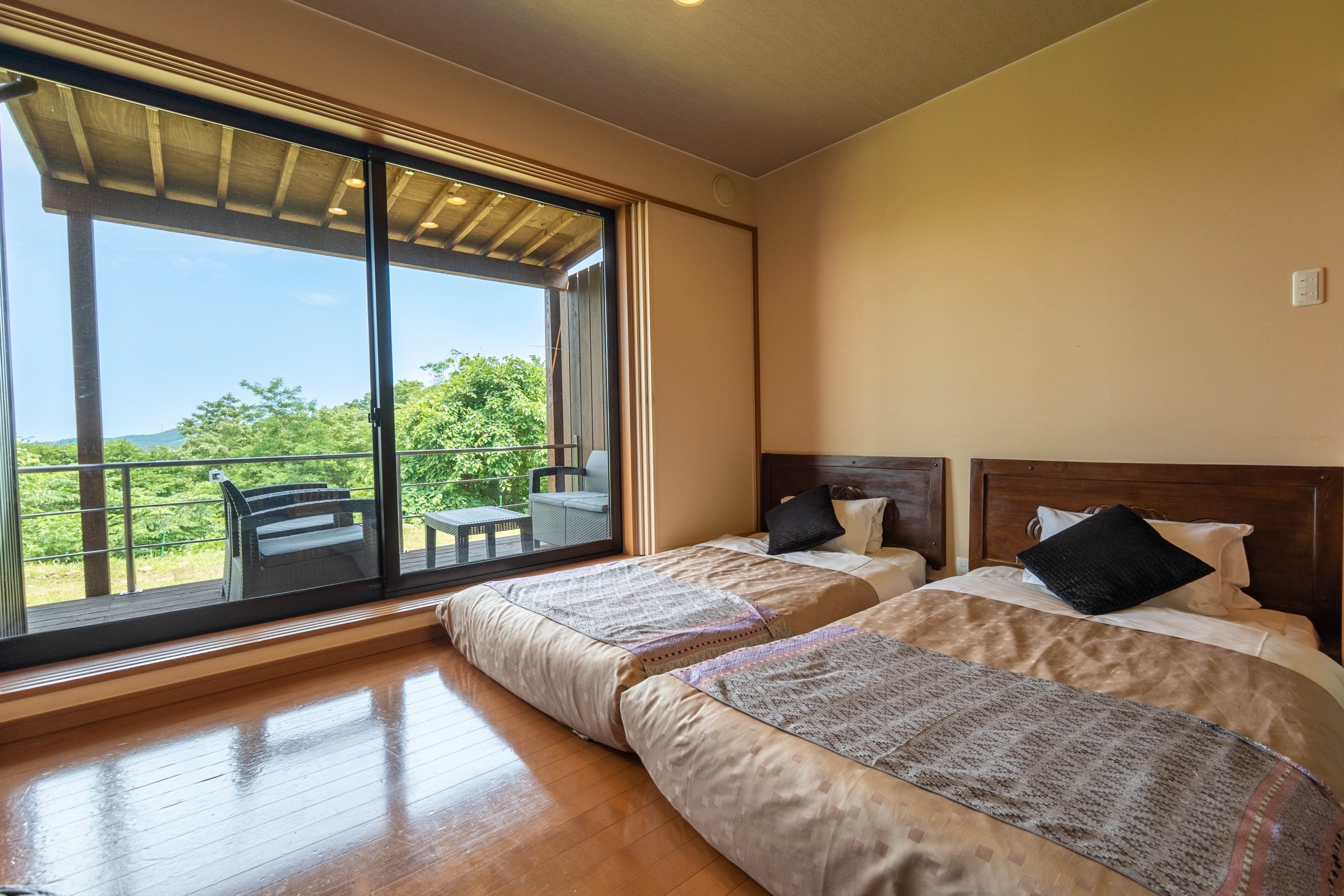 Spacious terrace