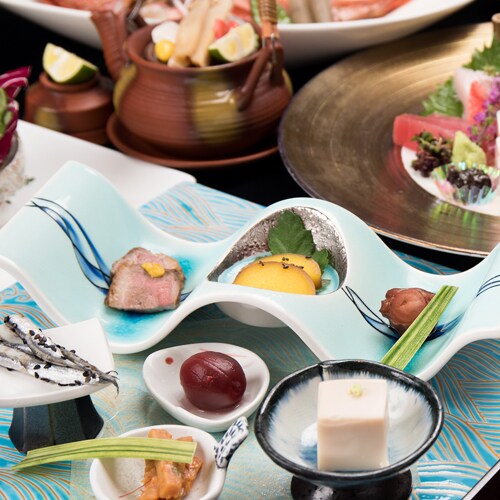 * Villa Mizutsuruso Japanese Kaiseki (an example of cooking)