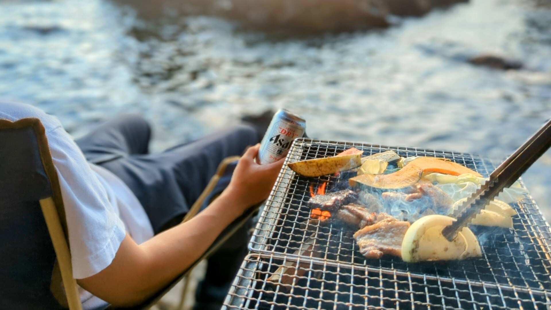 [Hanya musim panas] Di Heisei, Anda dapat menikmati BBQ tepat di depan laut!