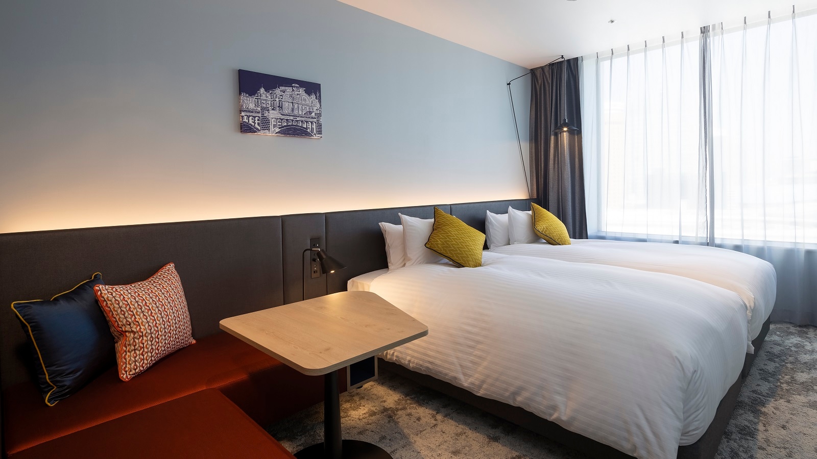 [Lantai Intergate |. Kamar Superior Twin]