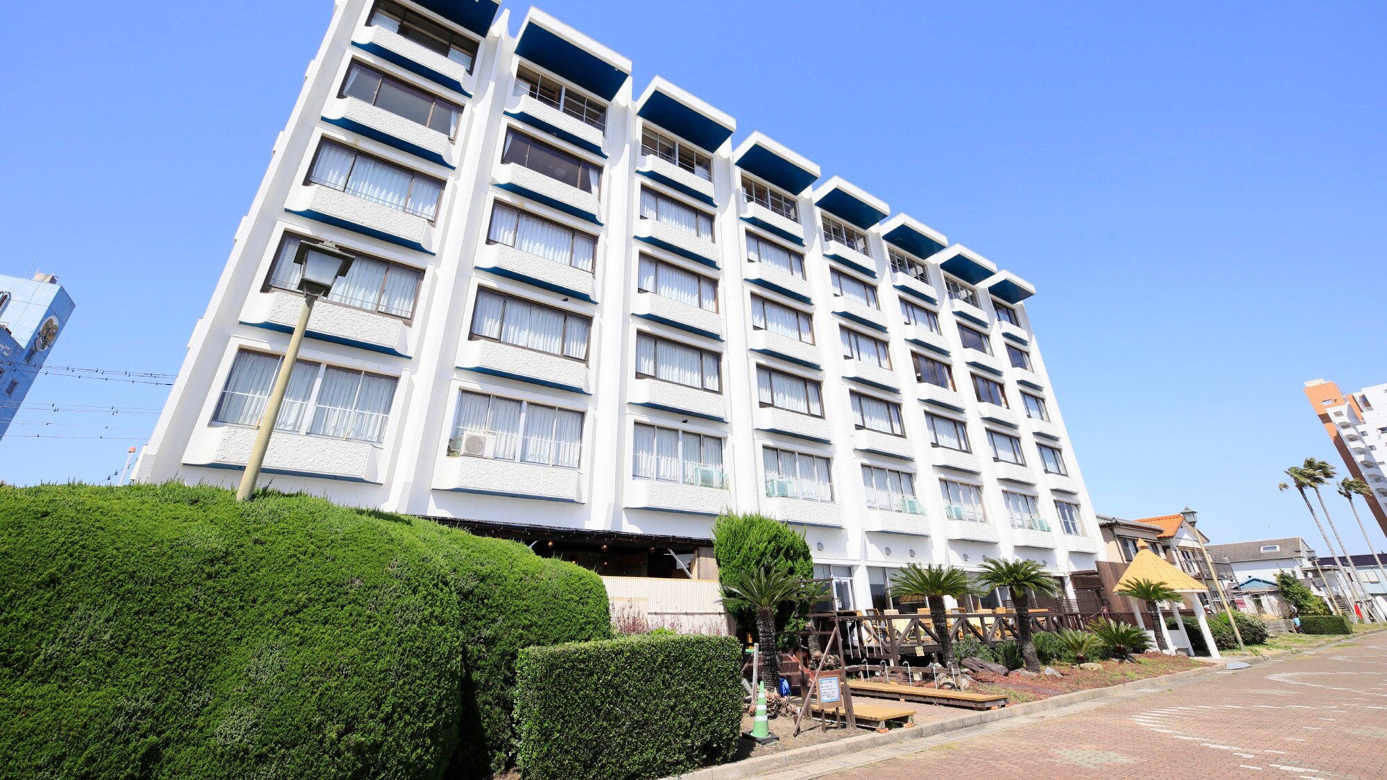 [Exterior] This hotel boasts ocean views from all rooms.
