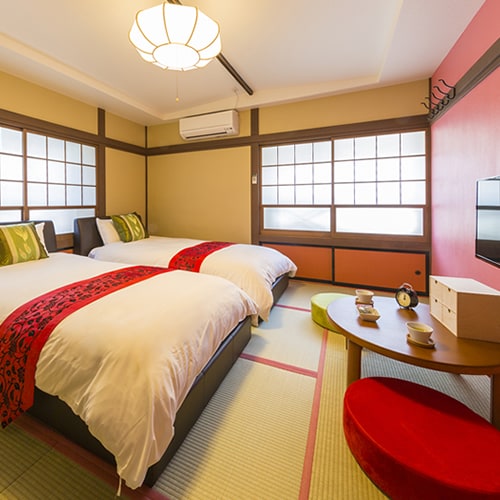 Pea room-a modern room based on red ◆