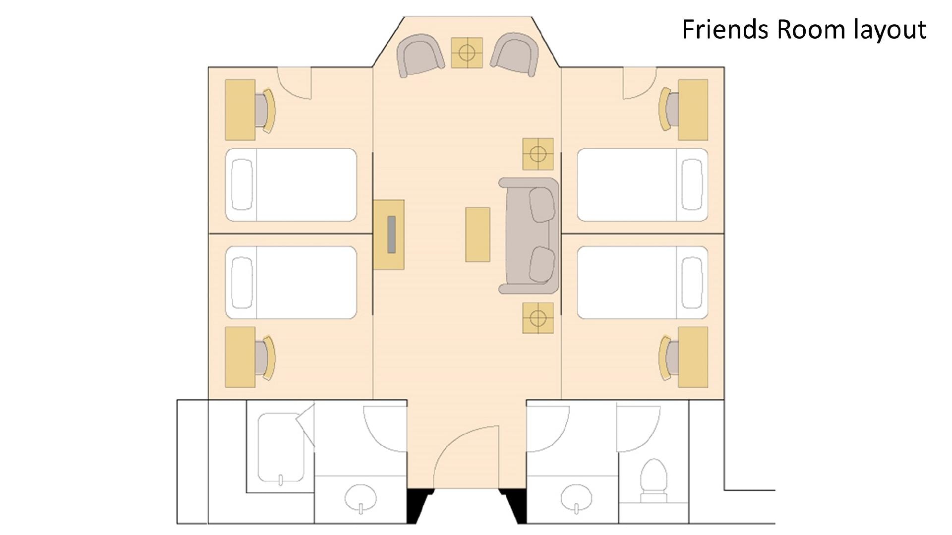 [房間] 主樓朋友房間佈局