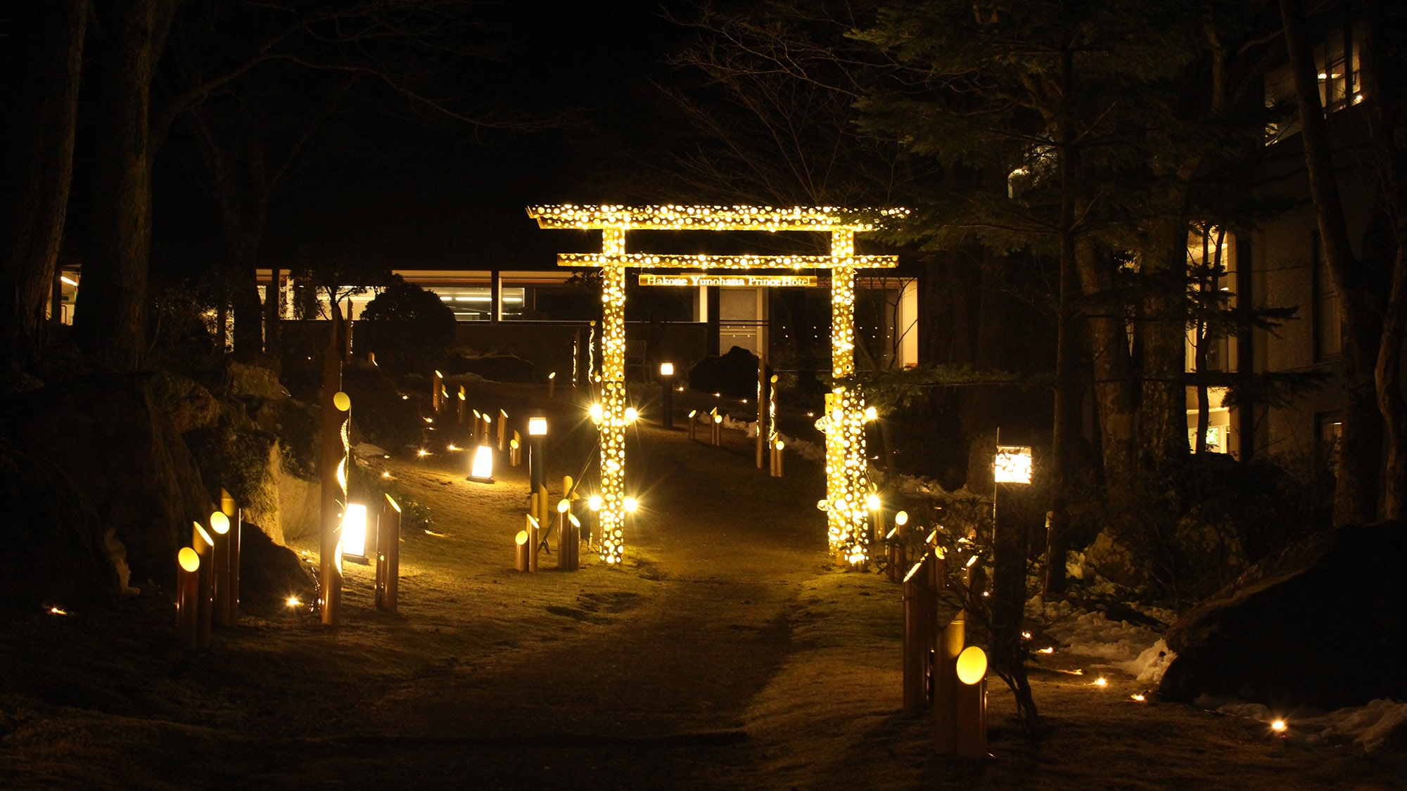 Bamboo lantern light-up
