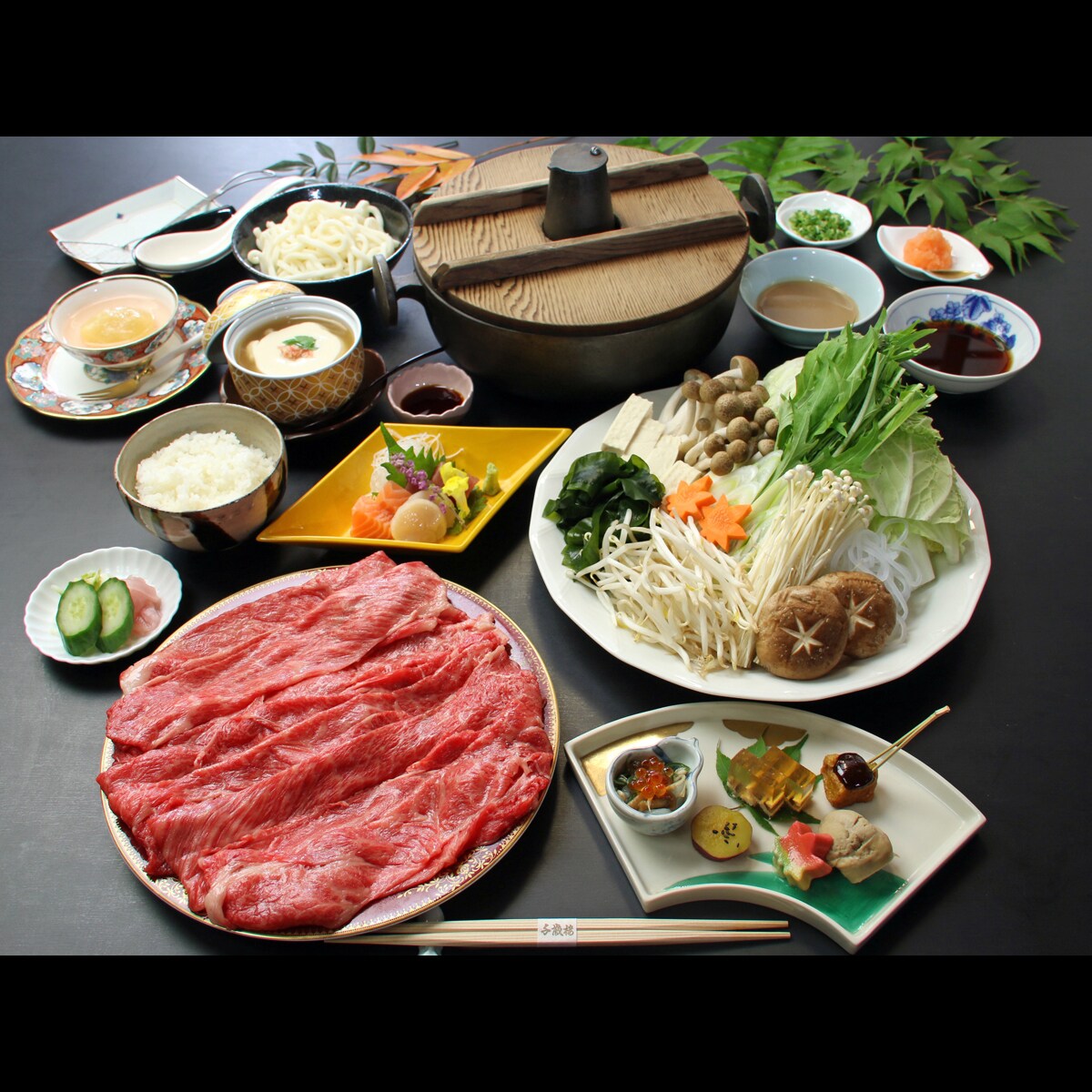 涮涮鍋套餐：全部菜色
