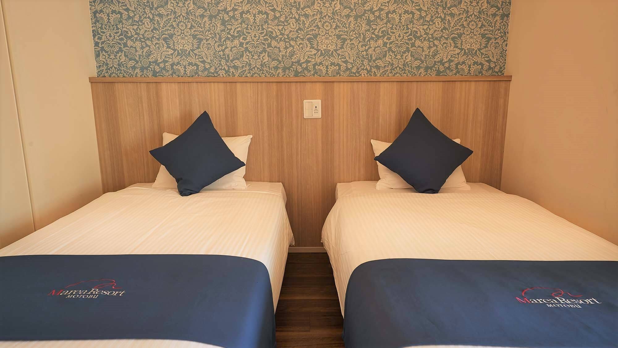 ◇Western-style room: Specially selected Simmons bed