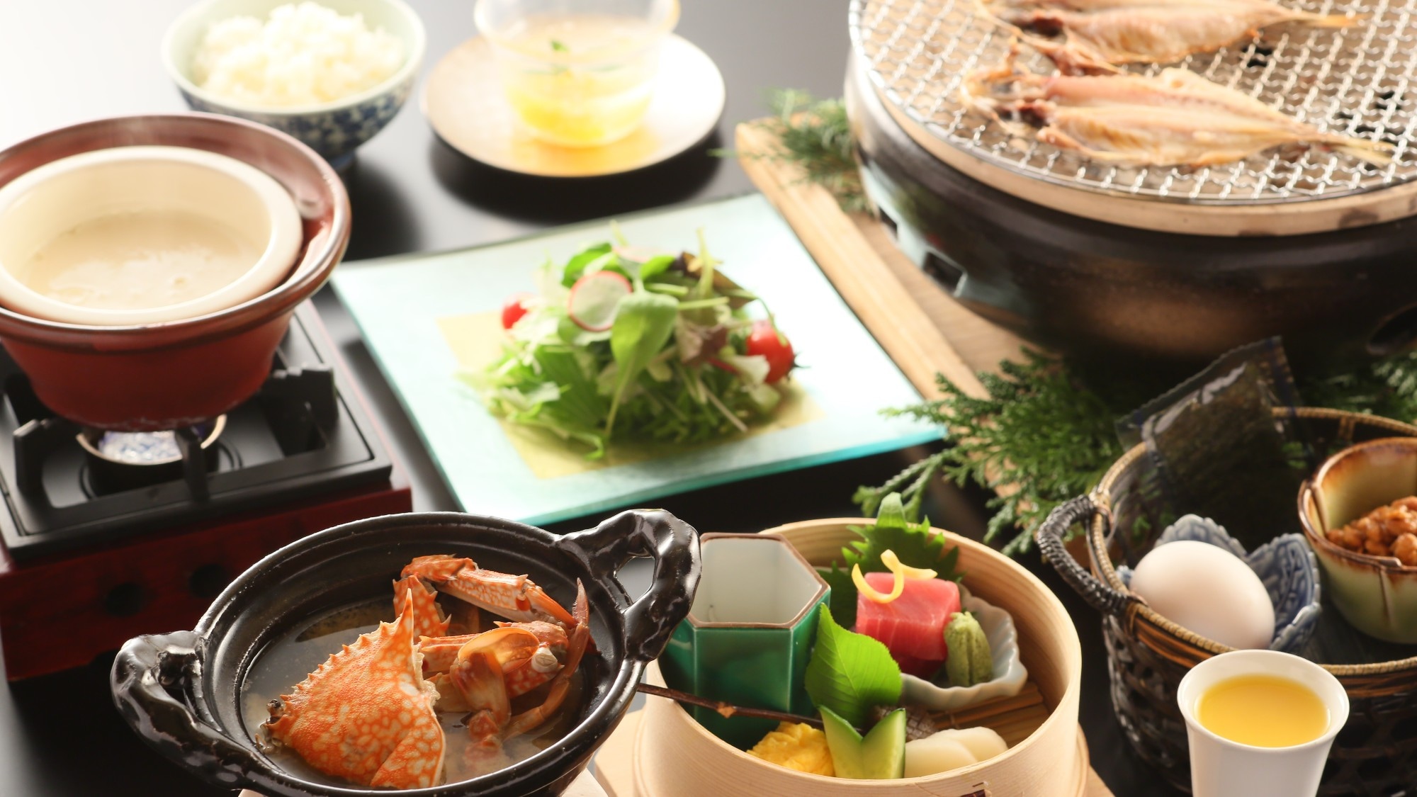 An example of a special Japanese breakfast