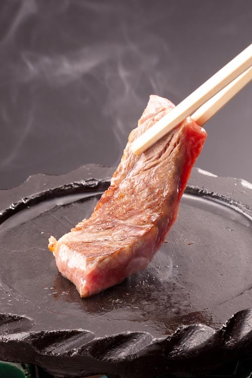 Stone-grilled steak image