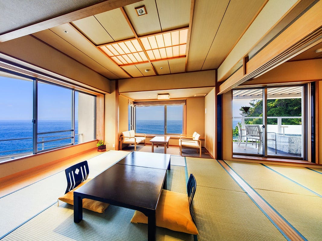 Guest room with open-air bath I type (non-smoking)