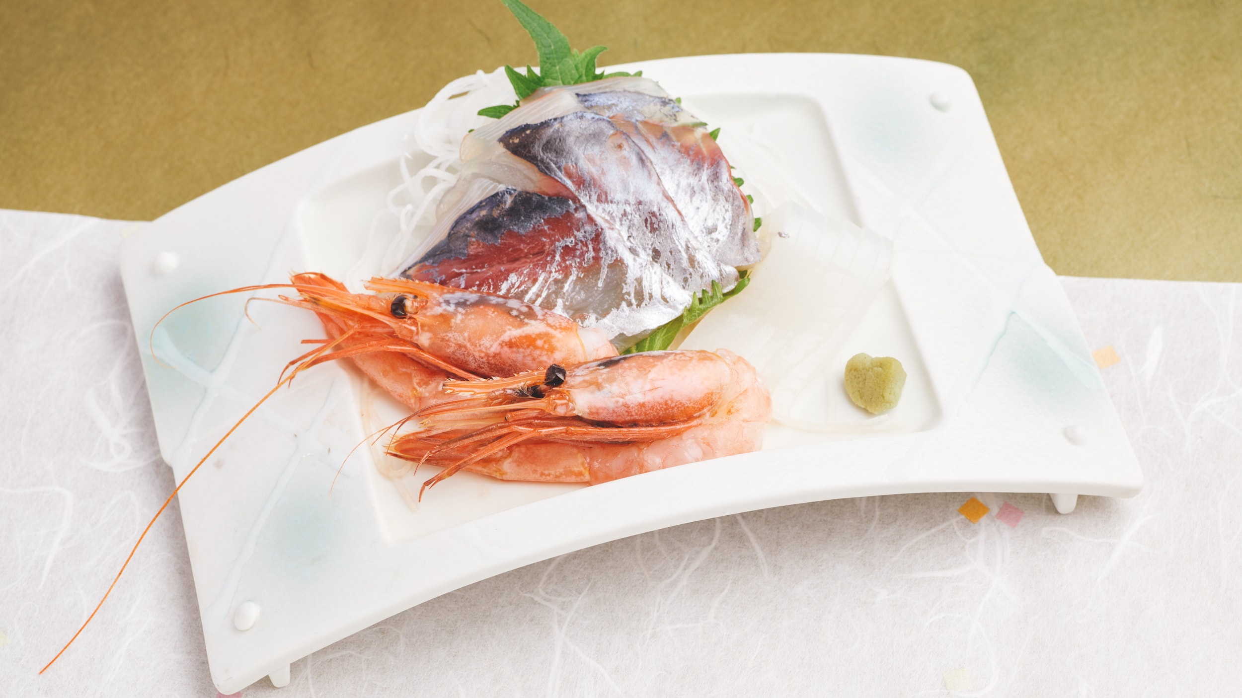 Aneka macam 3 jenis sashimi