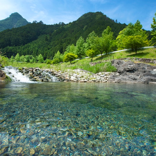 It's truly a clear stream!