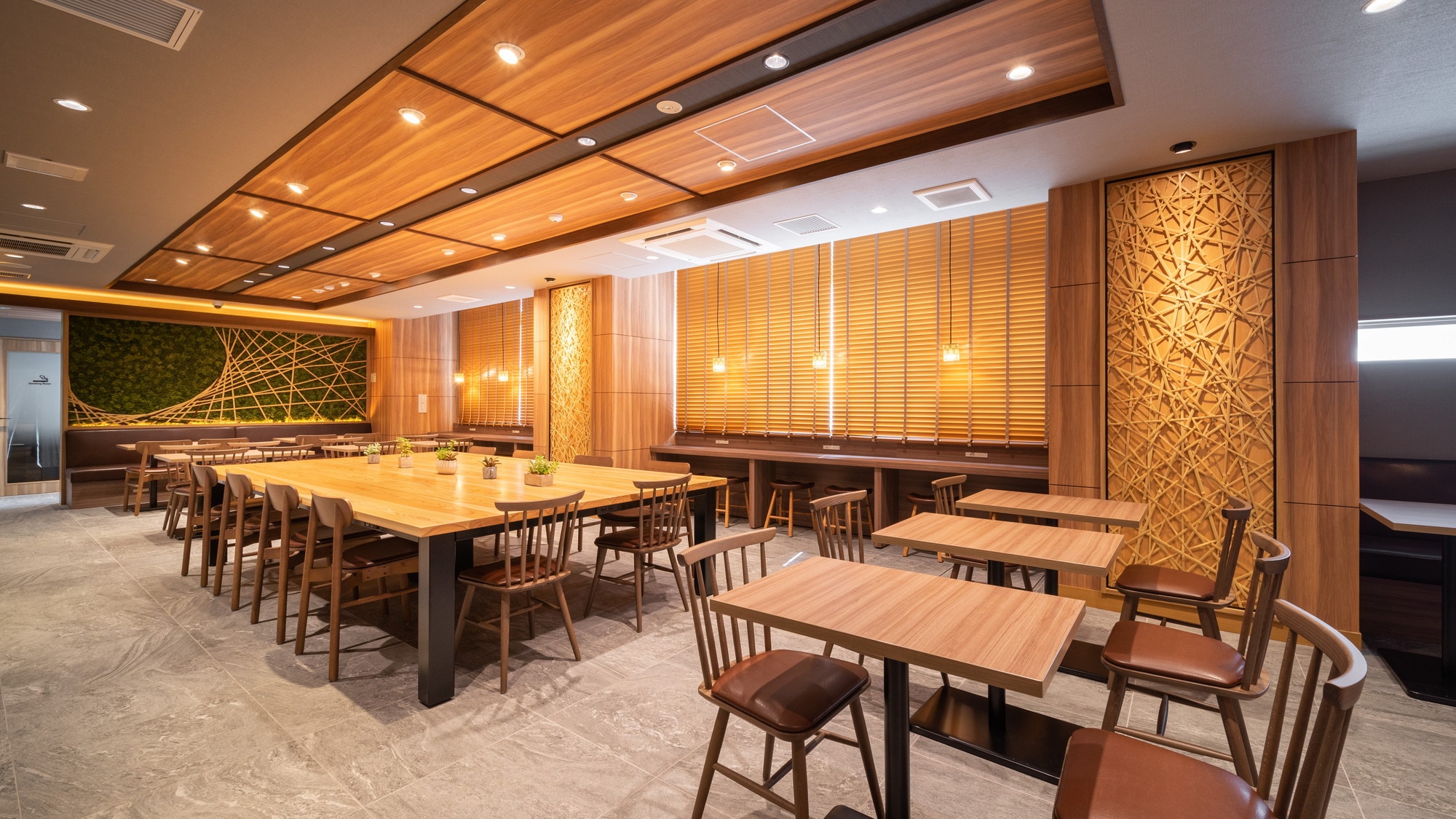 Relax in our spacious lounge