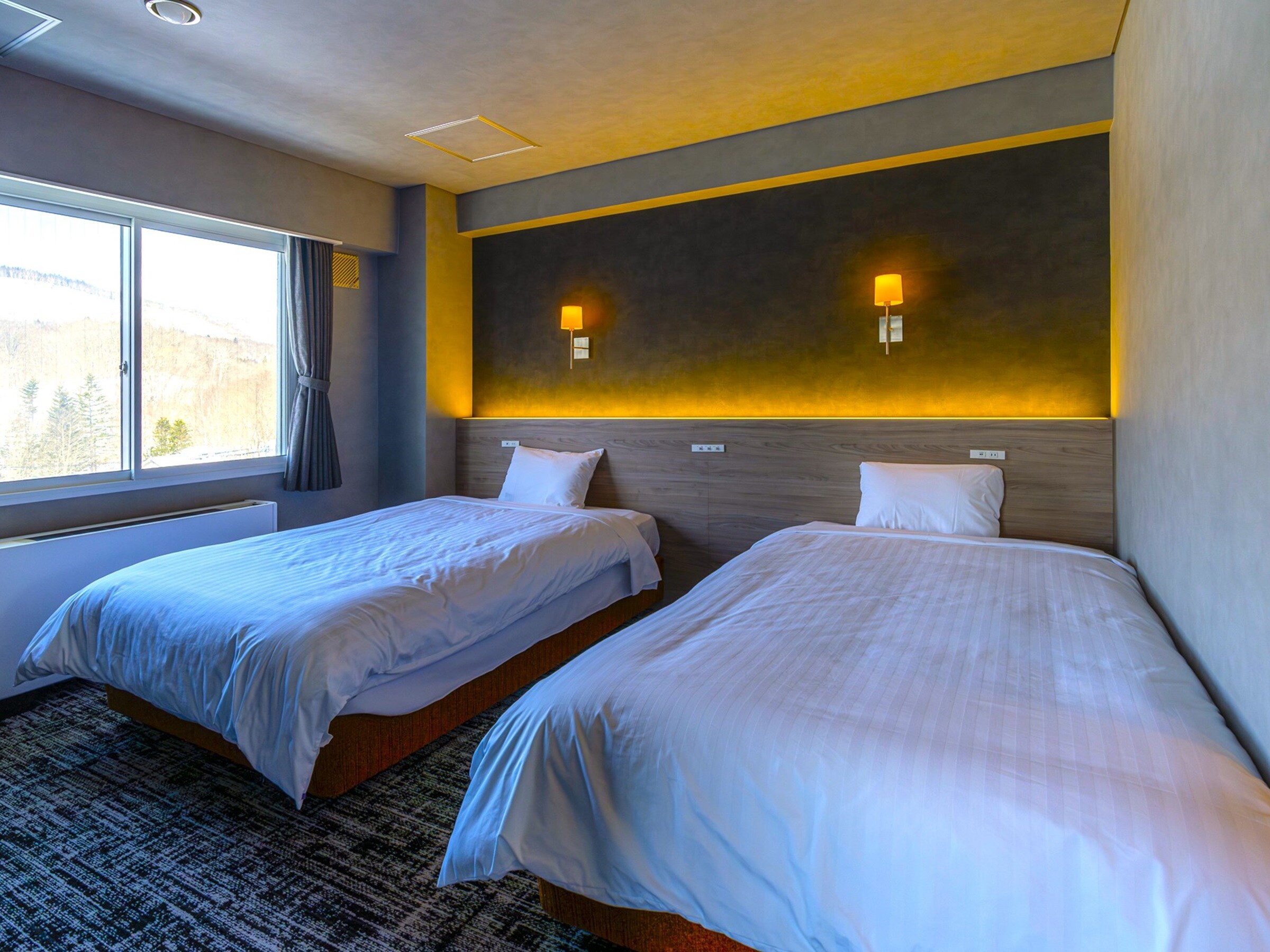 Example of a Comfort Plus Western-style twin room